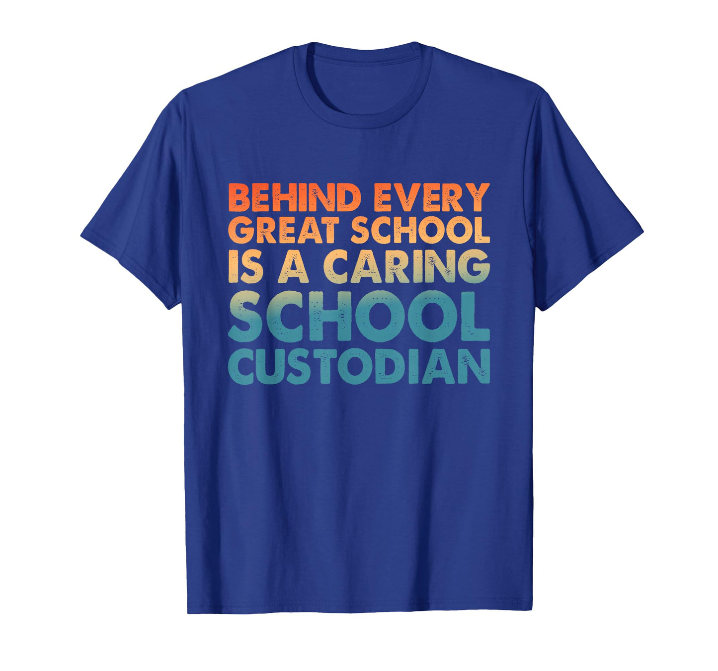 School Custodian Design for Men Women Custodian Appreciation T-Shirt
