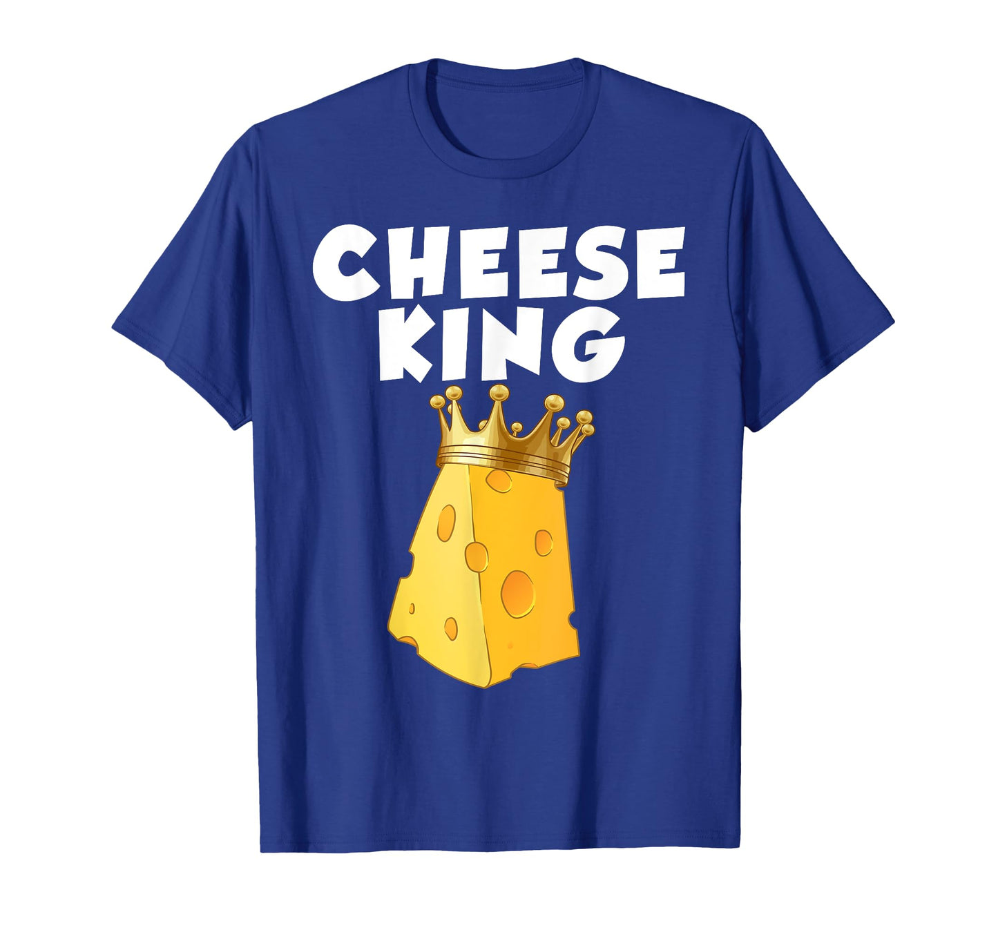 Funny Cheese Design For Men Boys Dairy Food Cheese Lover T-Shirt