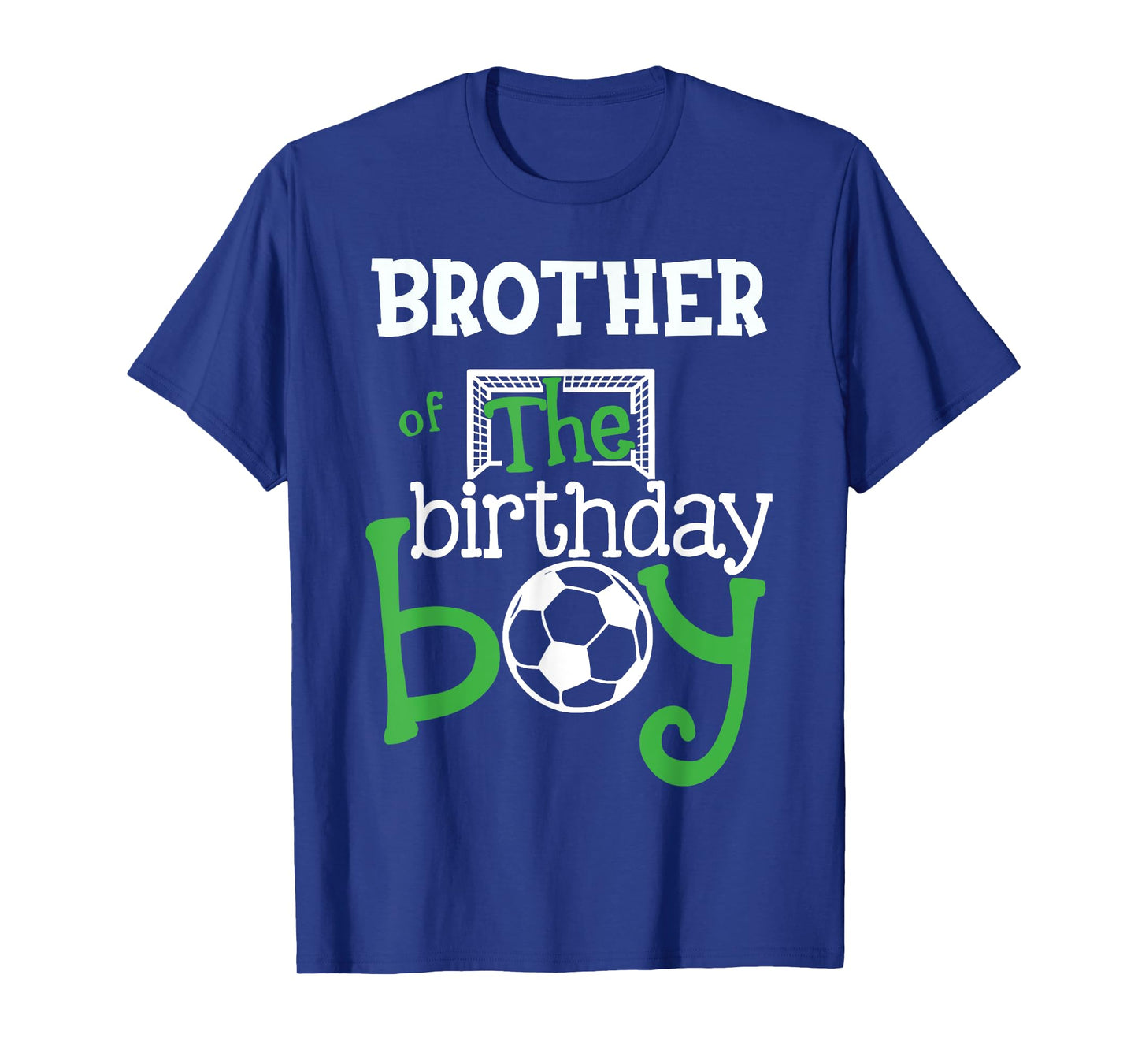 Brother of The Birthday Boy Soccer Player Matching Family T-Shirt