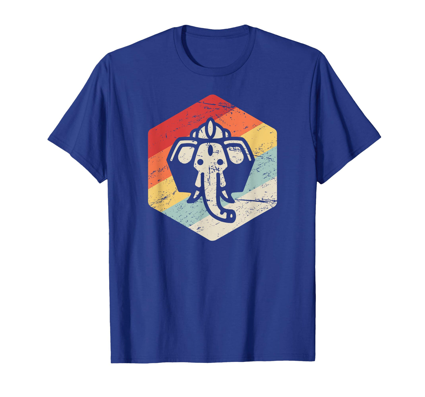 Retro Vintage Ganesha T-Shirt - Yogi India Hindu Mythology T-Shirt
