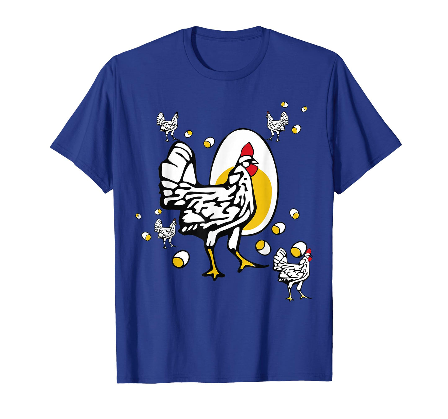 Vintage Roseanne Chicken - Funny Roseanne Rooster and Egg T-Shirt