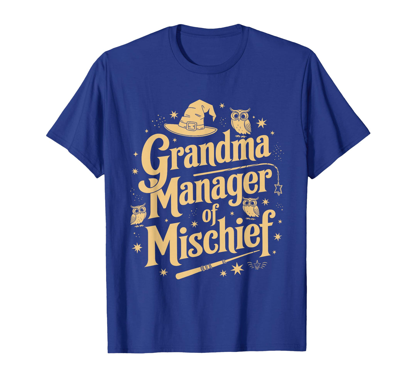 Funny Women Magical Grandma Manager of Mischief Mother's day T-Shirt