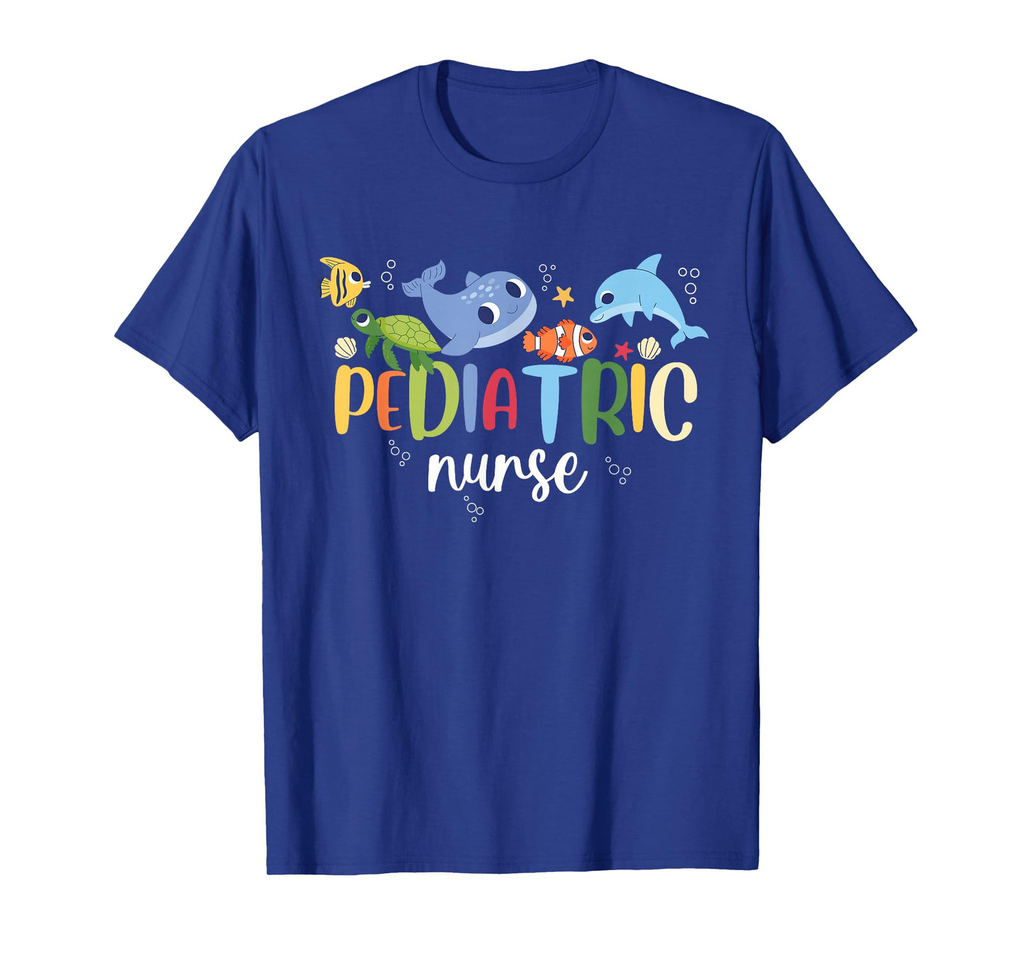 Pediatric Nurse PEDS Ocean Sea Appreciation Pediatric T-Shirt