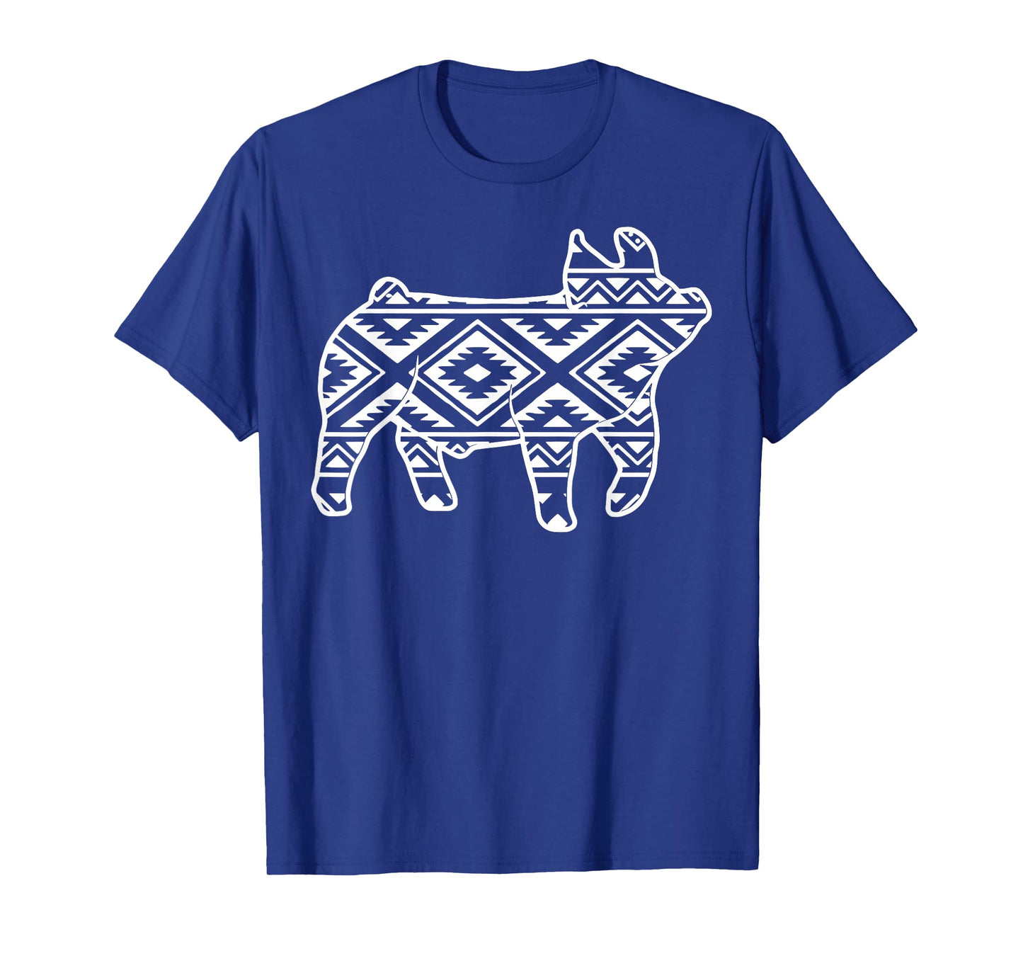 Aztec Show Pig Livestock Pig Breeder Stock Show Mom Pig T-Shirt