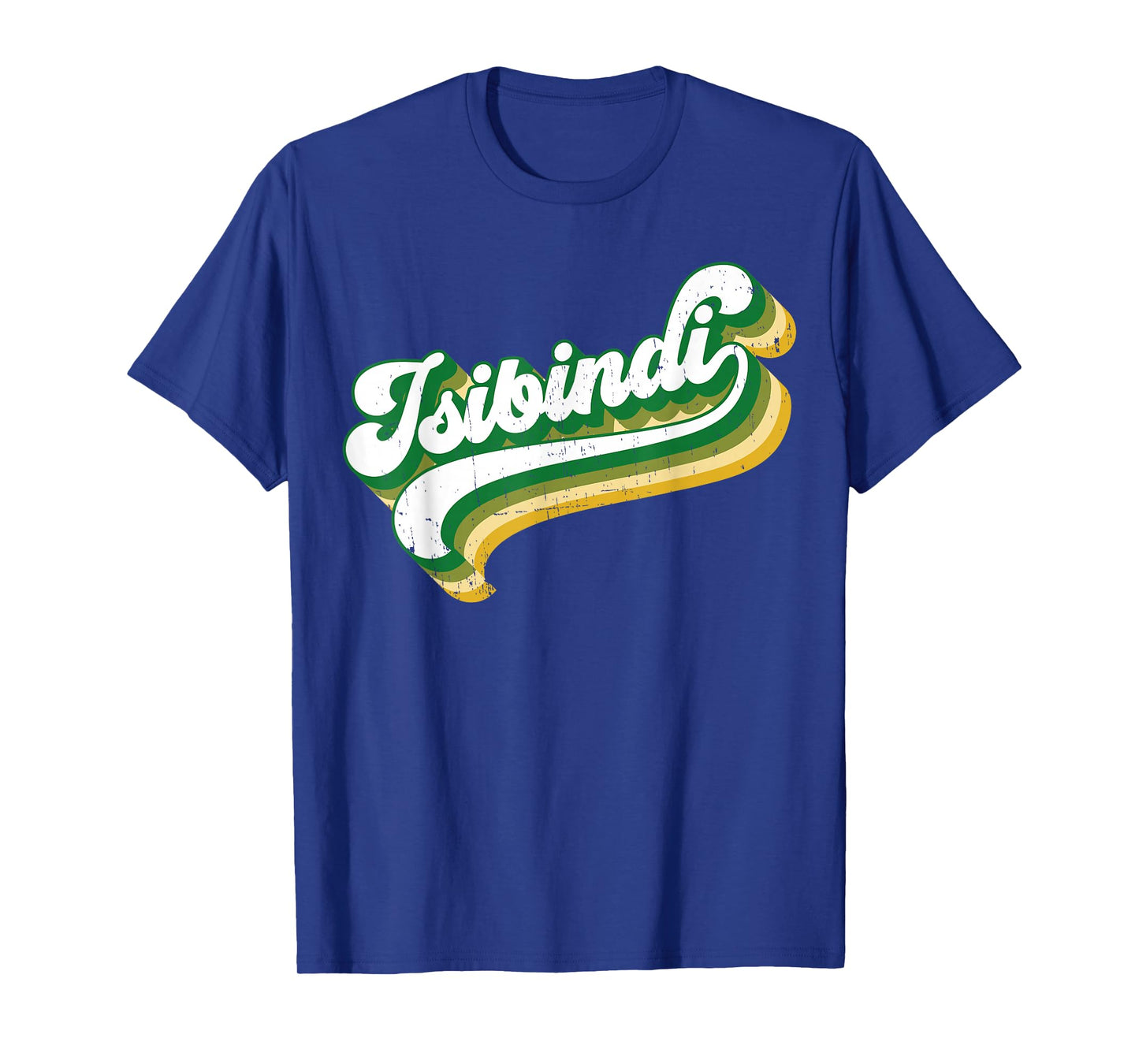 Isibindi - Colorful Groovy Retro Style School Spirit Wear T-Shirt