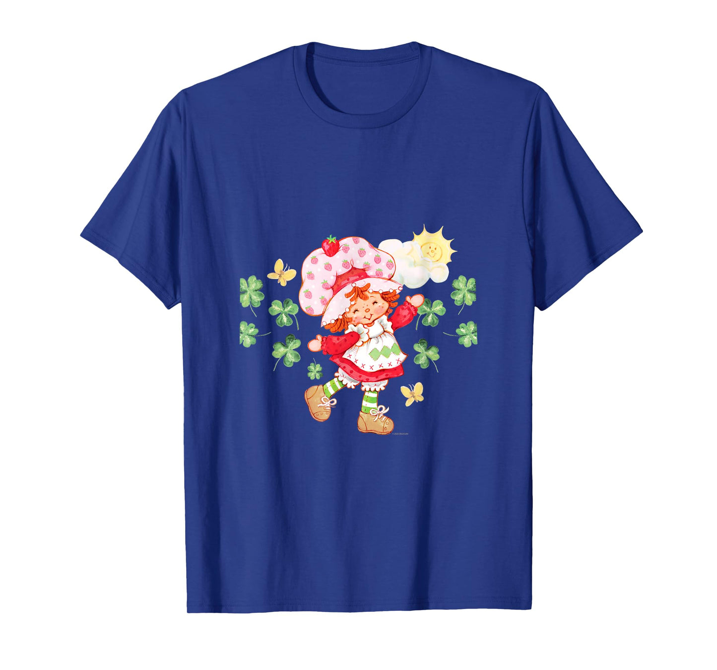 Strawberry Shortcake Lucky Clover St. Patrick's Day T-Shirt
