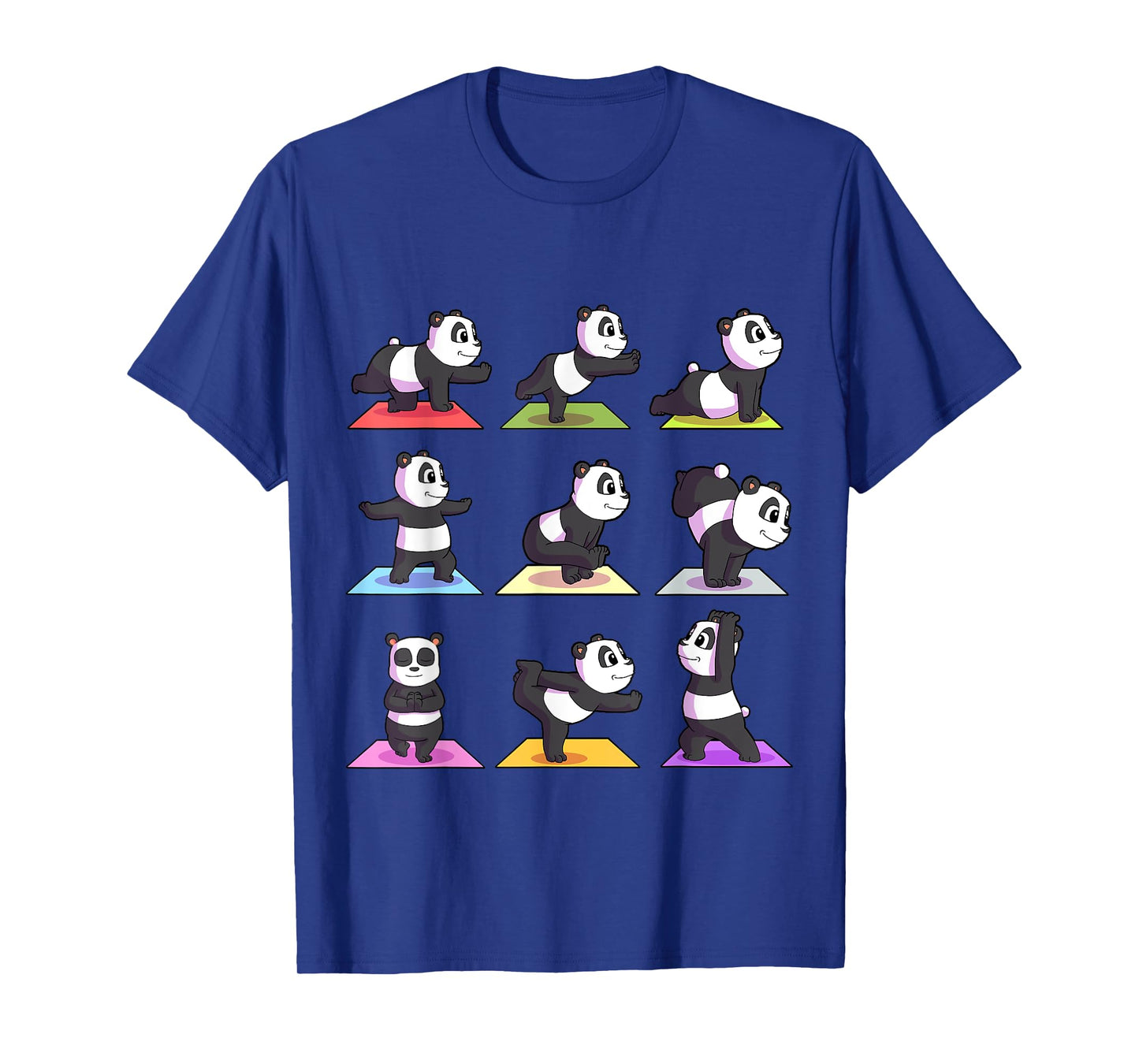 Panda Yoga Shirt Women Panda Lover Gift Girls Meditation T-Shirt
