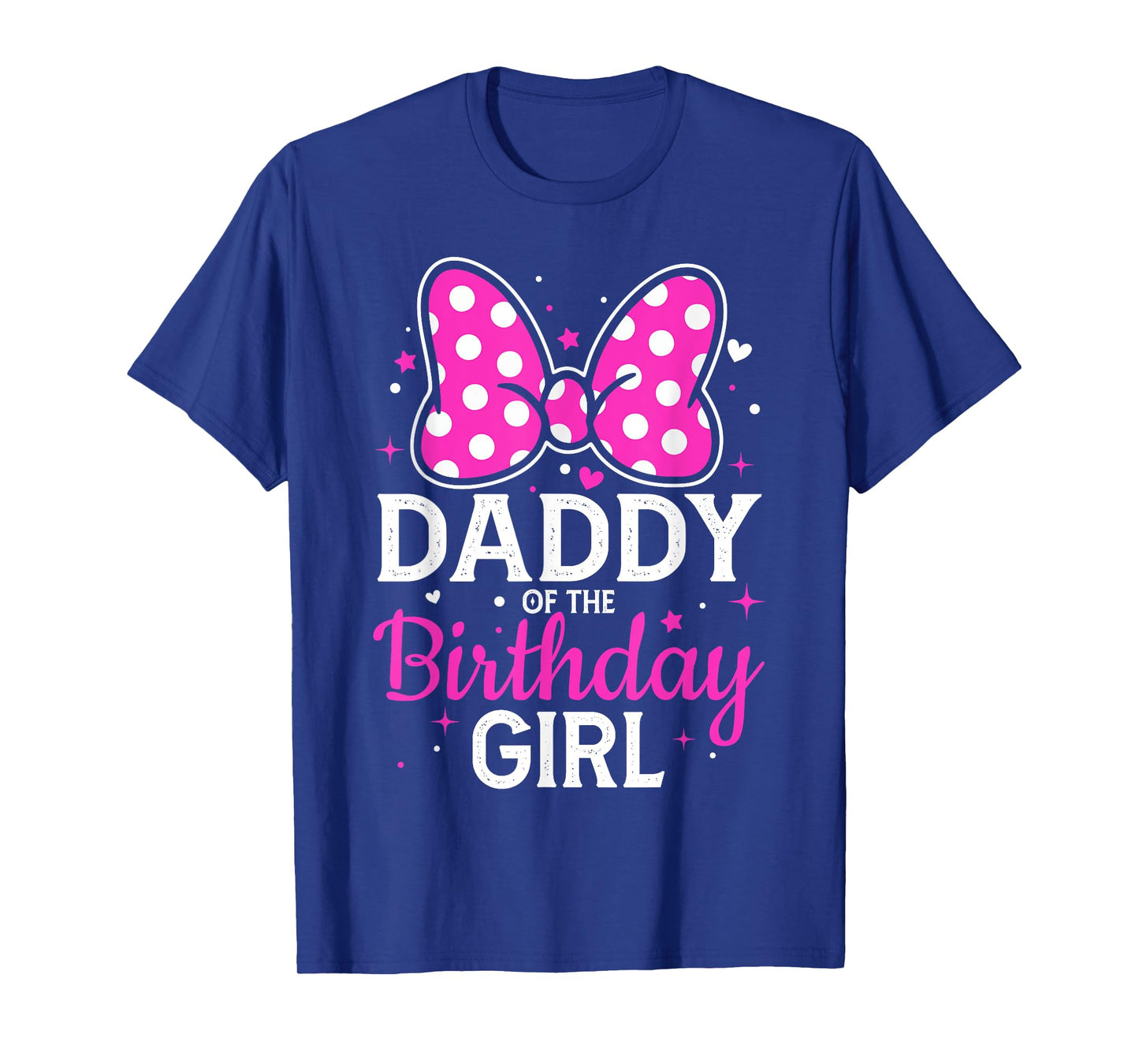 Mommy of The Birthday Girl Cute Pink Bow Family Matching T-Shirt