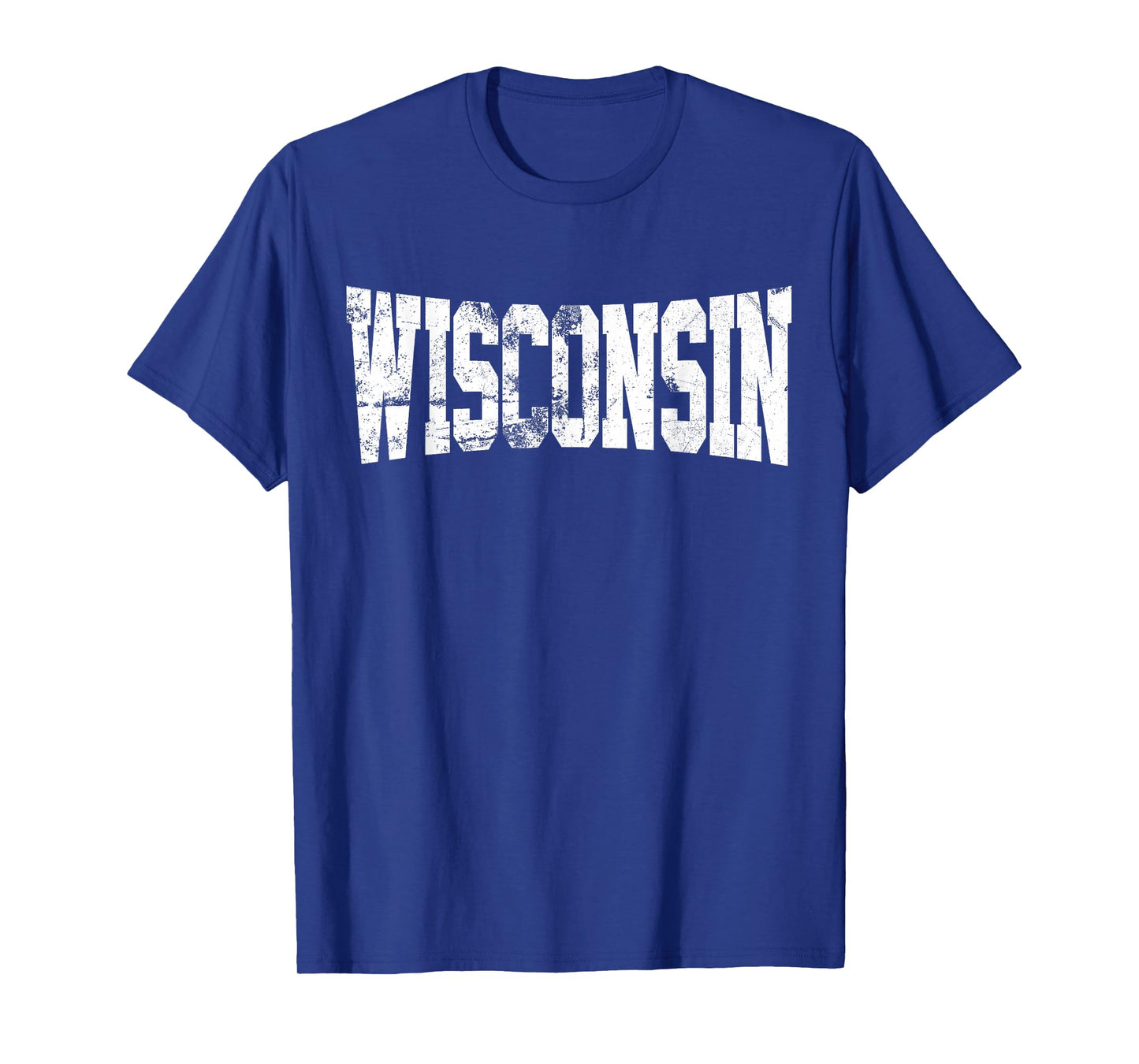 Vintage Wisconsin Mens Wisconsin Womens Red Retro Wisconsin T-Shirt
