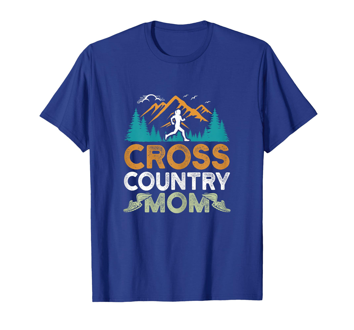 XC Runner Mom Mother's Day Cross Country Mom T-Shirt