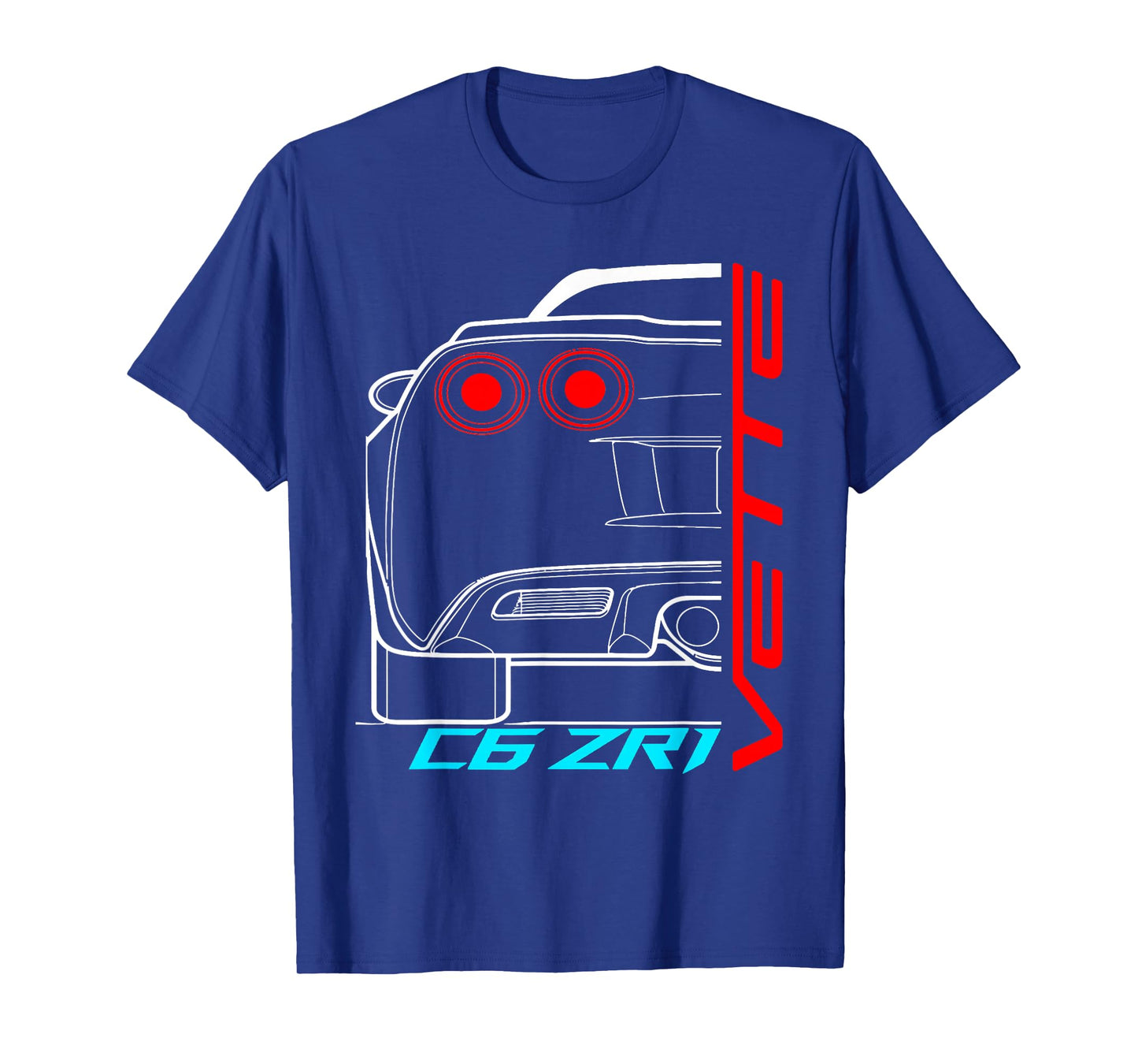 C6 ZR1 Sports Classic Vintage Old Car T-Shirt