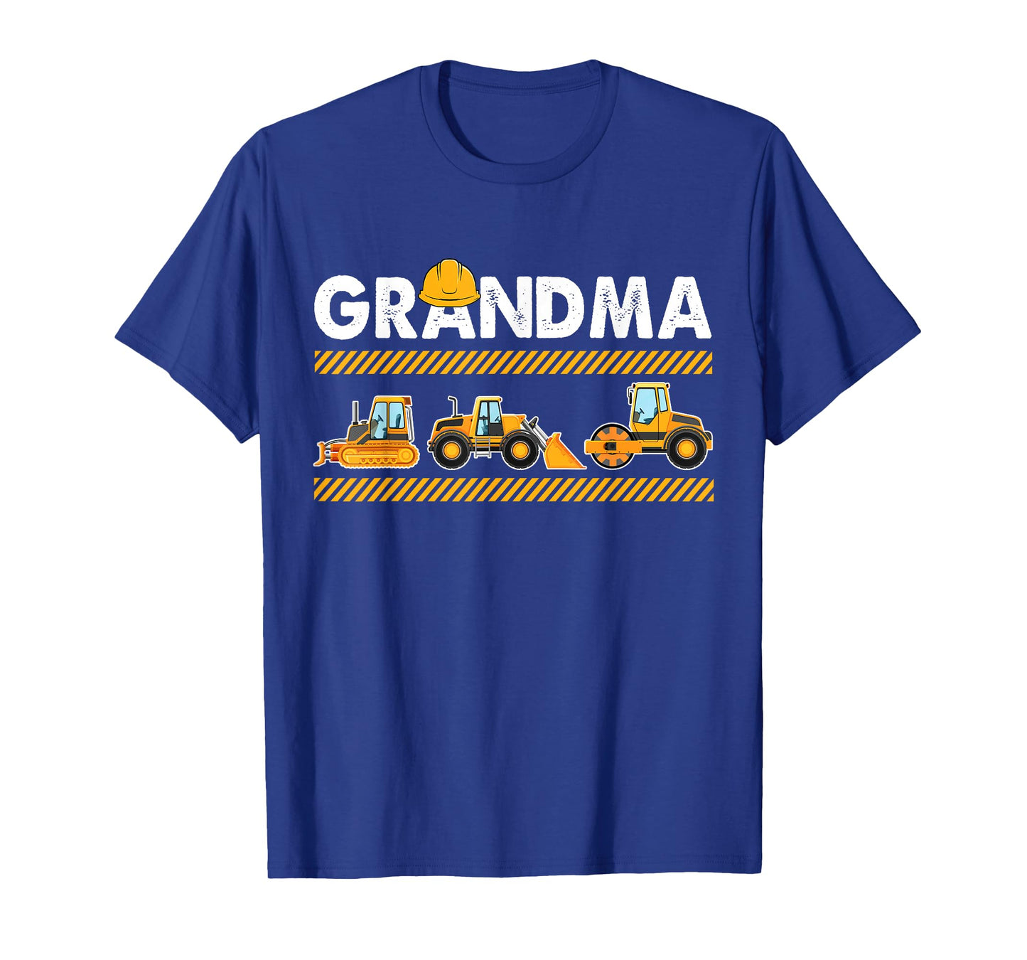 Funny Grandma Construction Excavator Kids Matching Family T-Shirt