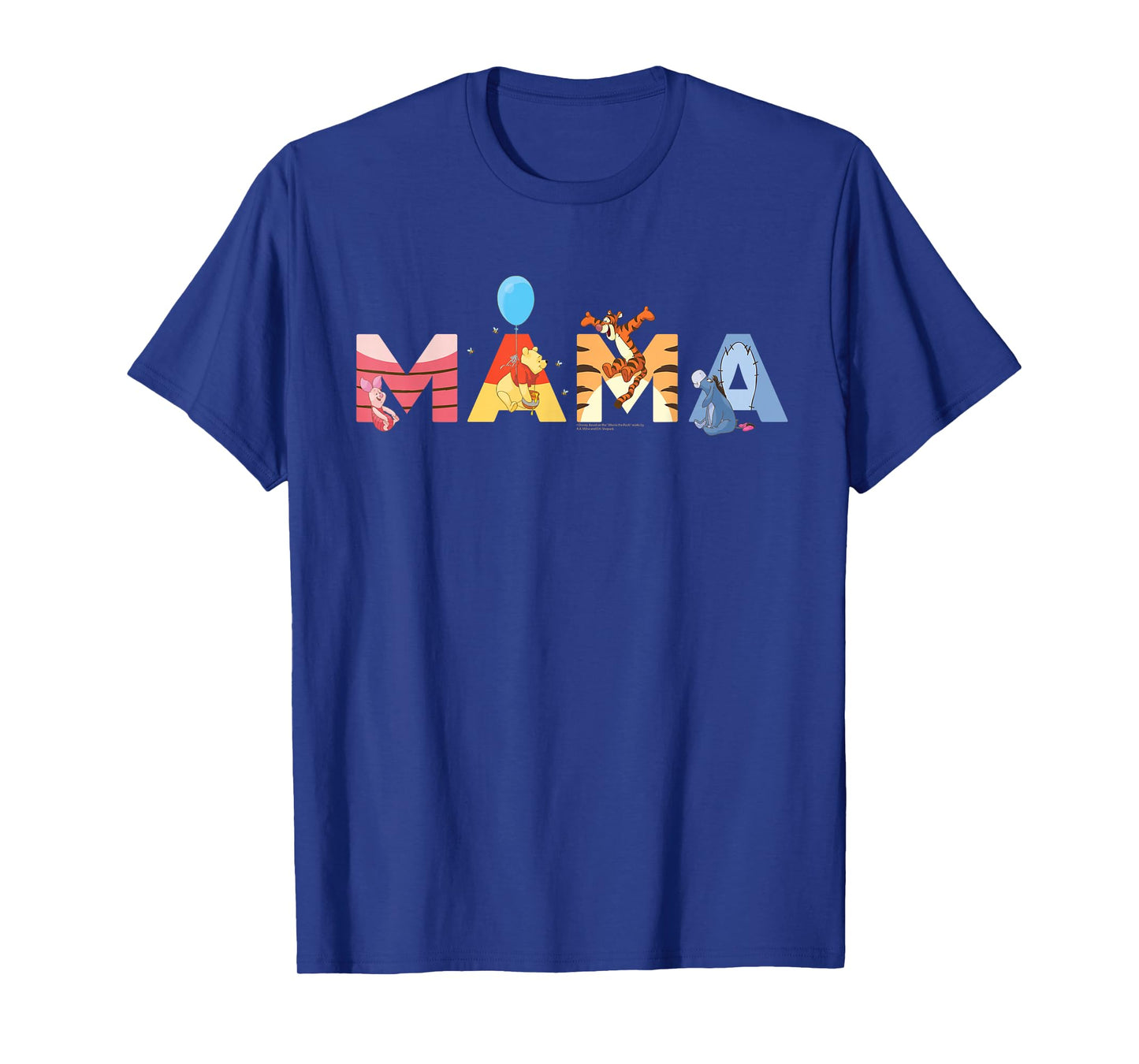Disney Winnie the Pooh & Friends Mama Mother's Day Birthday T-Shirt