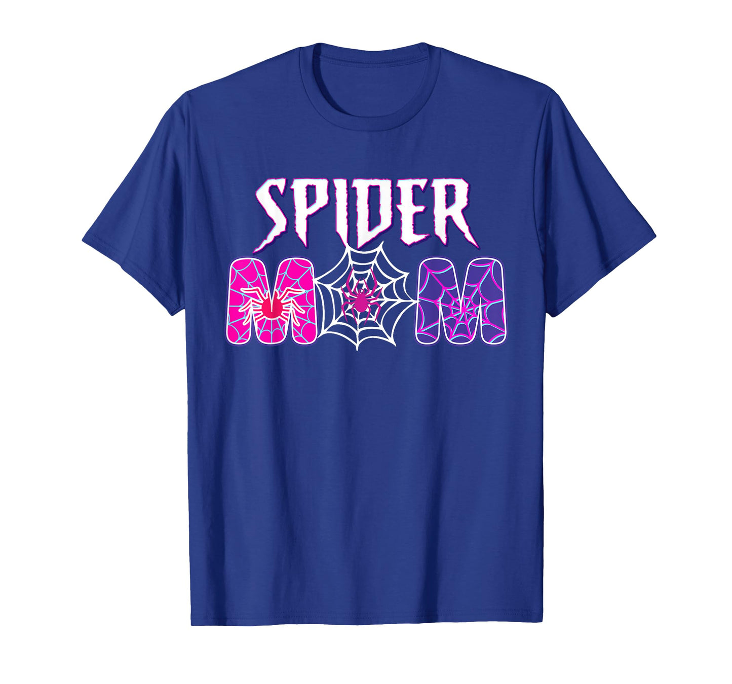 Funny Spider Mom Matching Family Birthday Mother's Day T-Shirt