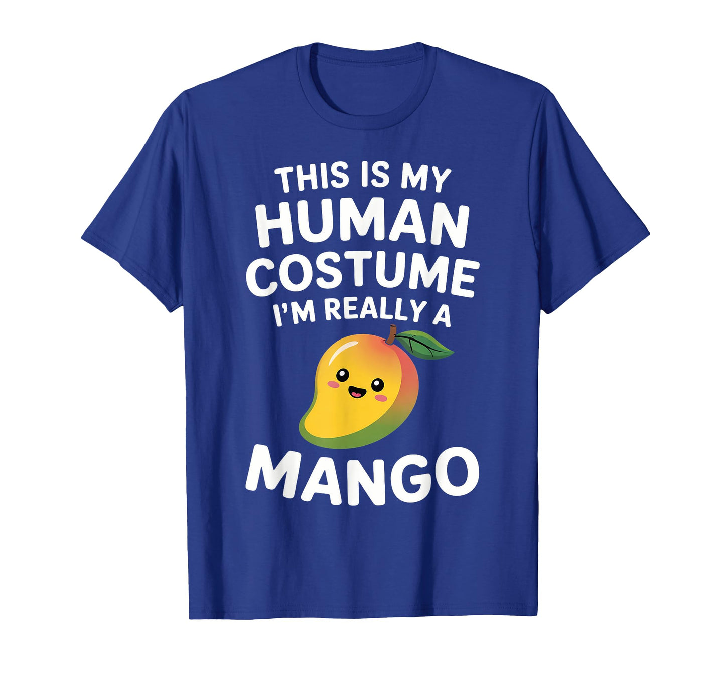 This is My Human Costume Funny Kawaii Cute Mango Fruit T-Shirt