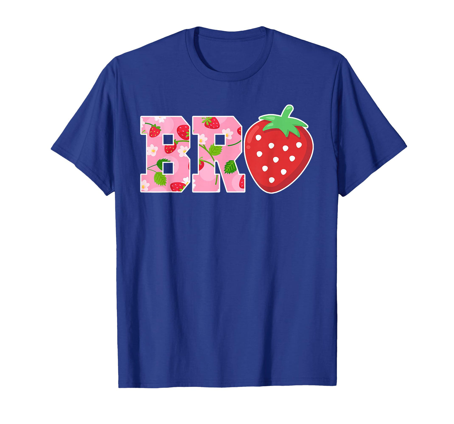 Bro Brother Of The Berry Sweet Birthday Strawberry Family T-Shirt