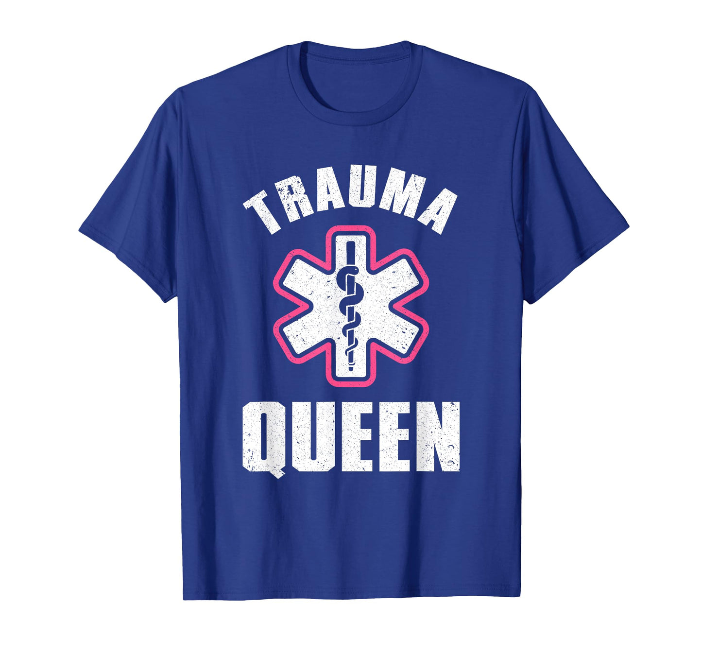 EMT Paramedic Gift EMS First Responder Accessories Funny Paramedic Design For Women Girls EMT Trauma Queen T-Shirt