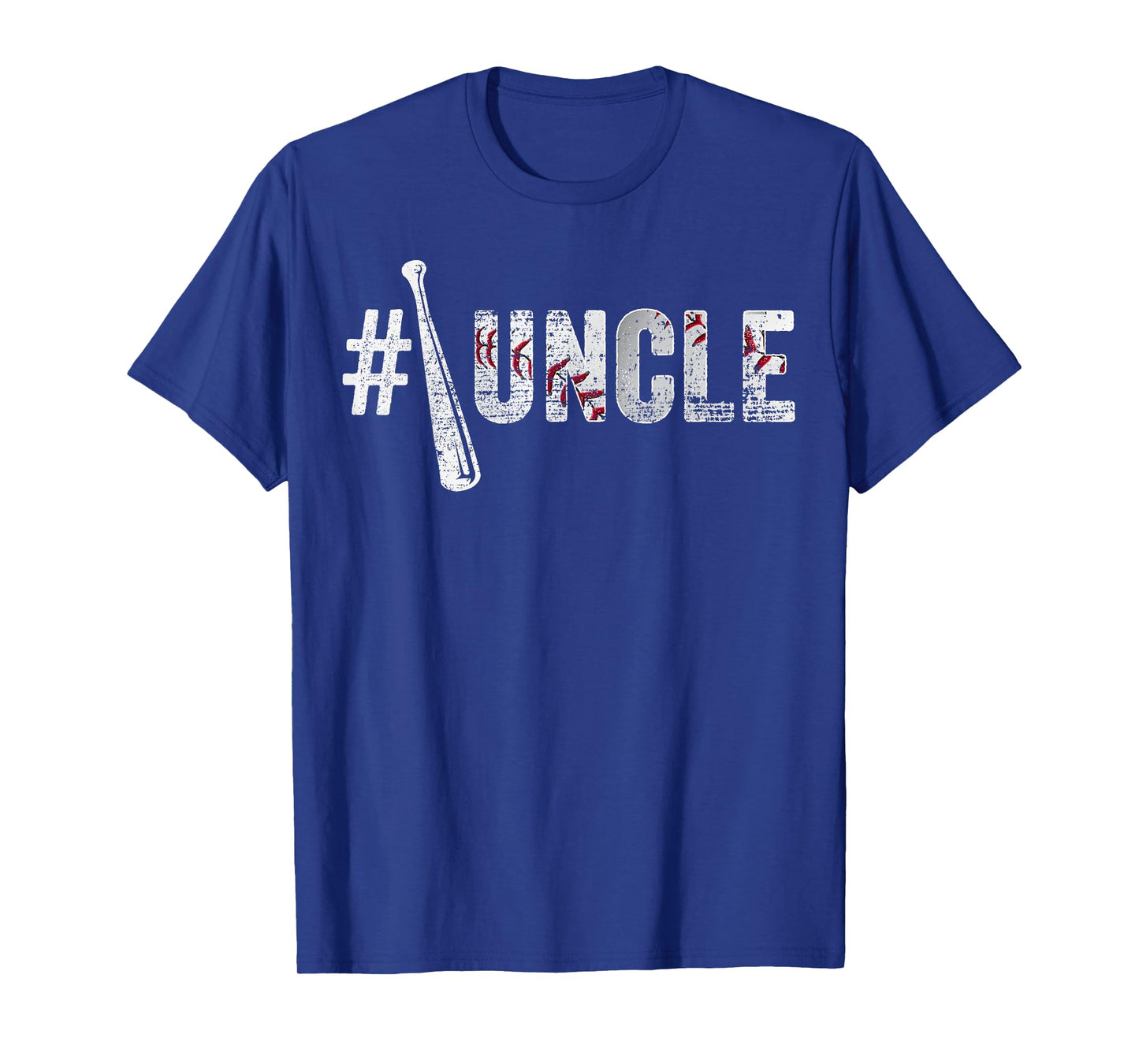 Number One Baseball Uncle Fathers Day Funny Baseball Uncle T-Shirt