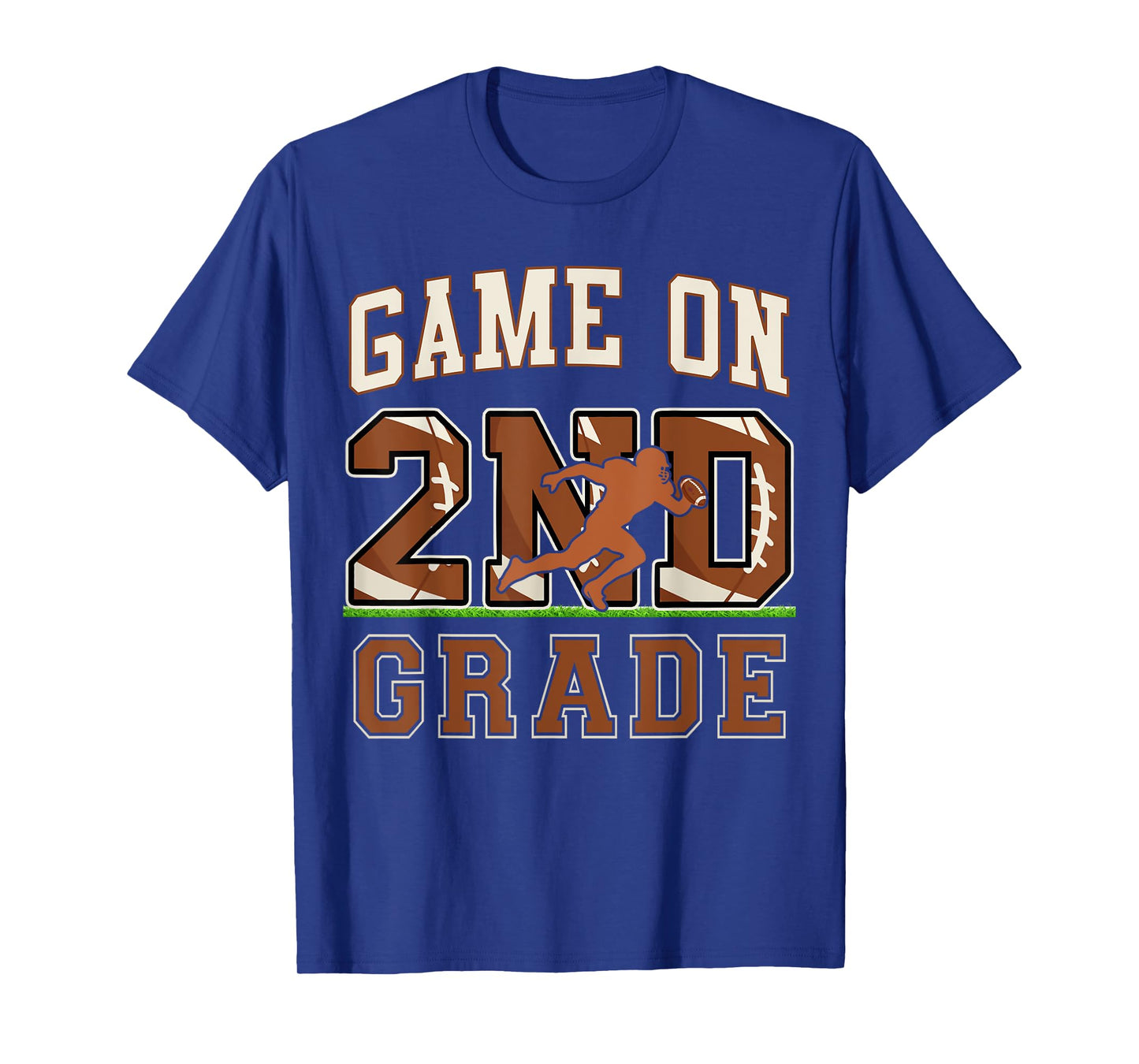 First Day of 2nd Grade Boys Football Game On Second Grade T-Shirt