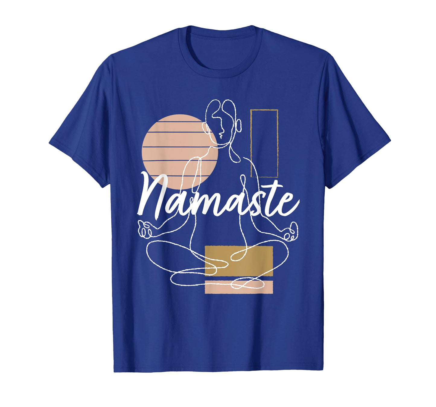 Namaste Girl Yoga Woman Yoga Meditation Yoga T-Shirt