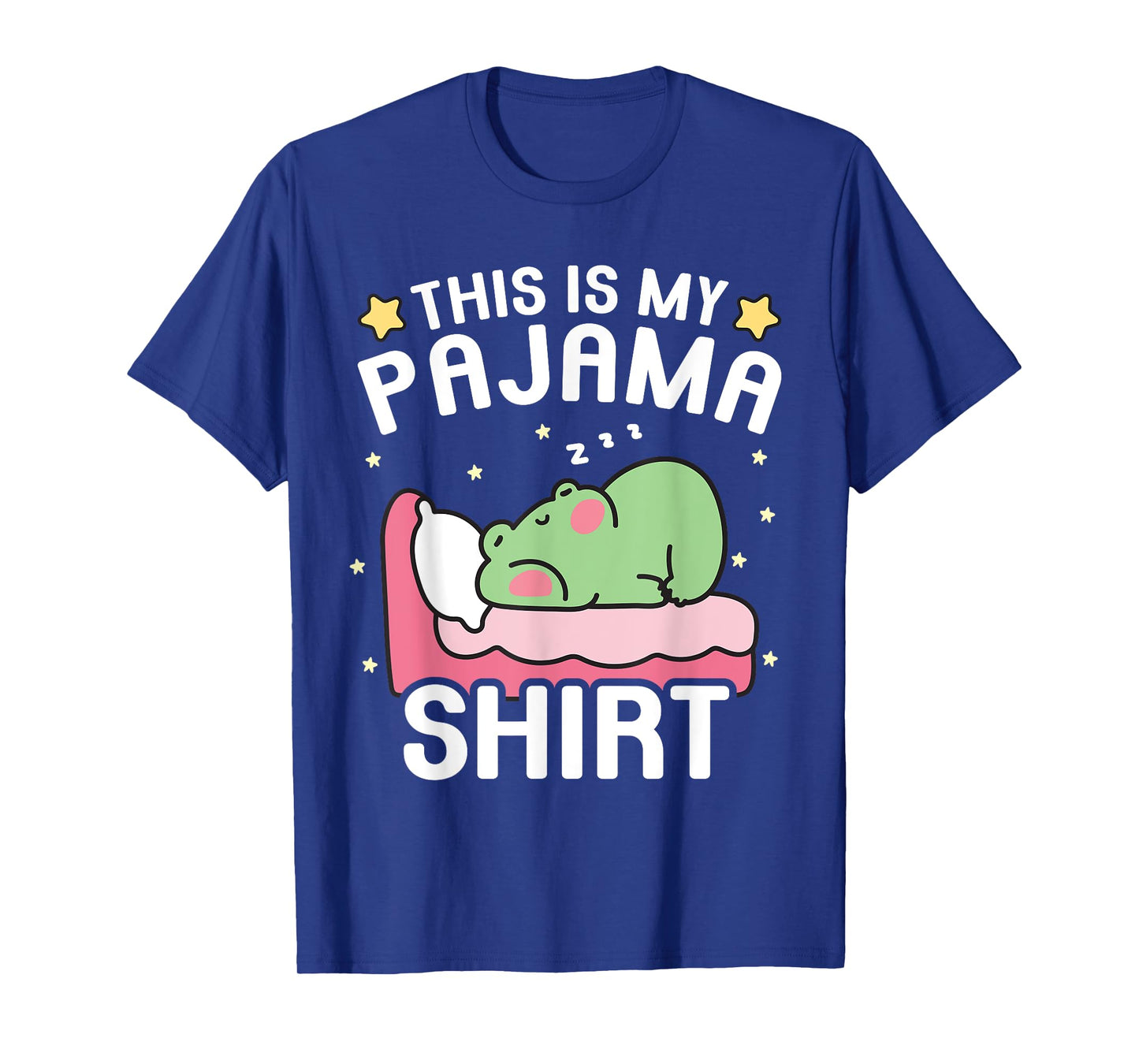 Cute PJ Teen Boys Girls PJs Funny Frog PJs This Is My Pajama T-Shirt