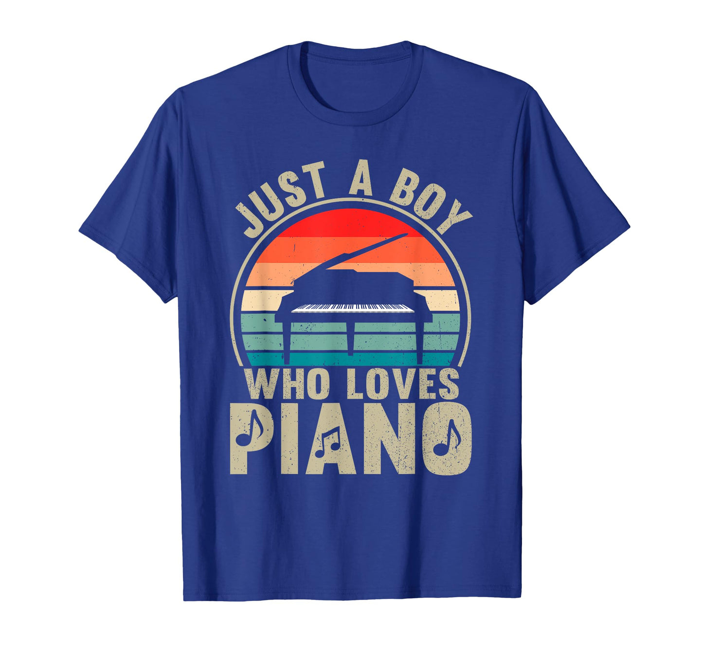 Just a Boy Who Loves Piano Recto Pianist T-Shirt