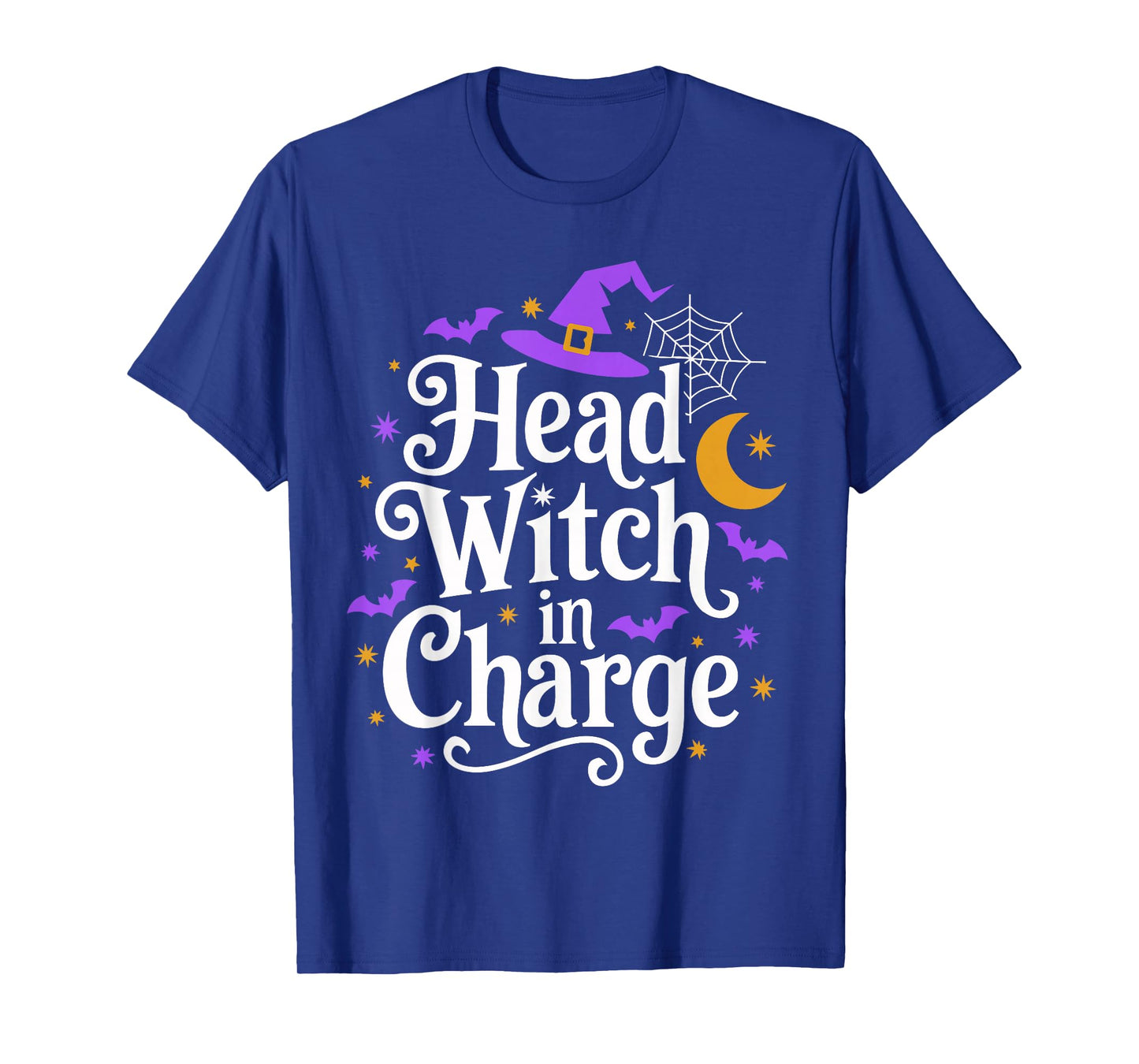 Head Witch In Charge Funny Halloween Costume for Witches T-Shirt