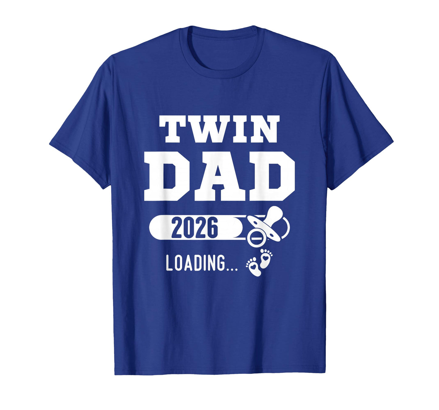 Twin Dad Est 2026 Soon To Be Twin Dad Pregnancy Announcement T-Shirt