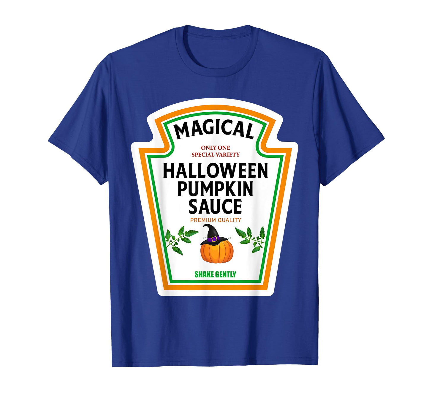 Pumpkin Sauce Halloween 2023 Costume Family Matching Mustard T-Shirt
