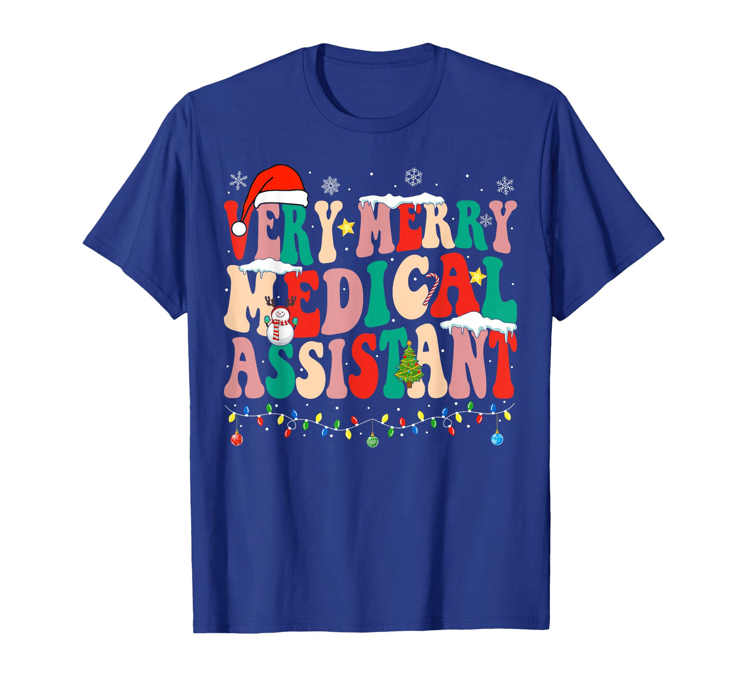 Very Merry Medical Assistant Christmas Medical Assistant T-Shirt