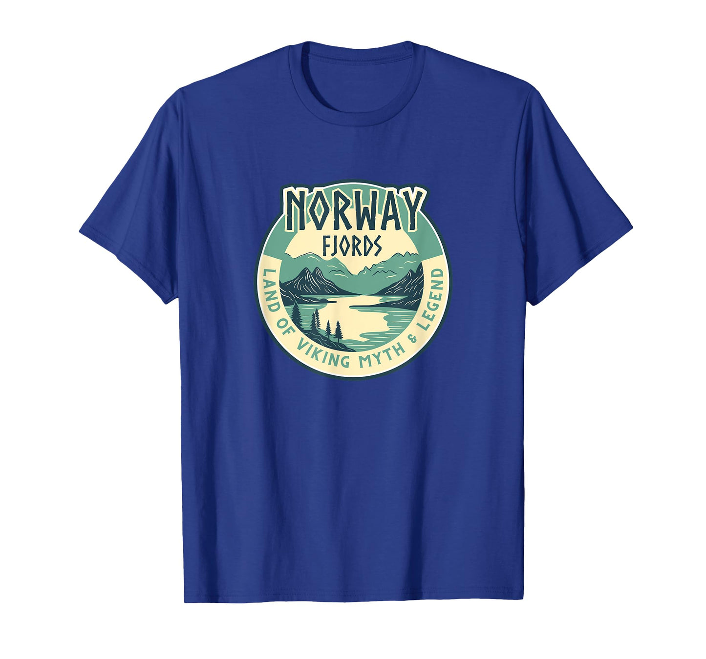 Norway Norwegian Fjords Scandinavia Vacation Vikings Nordic T-Shirt