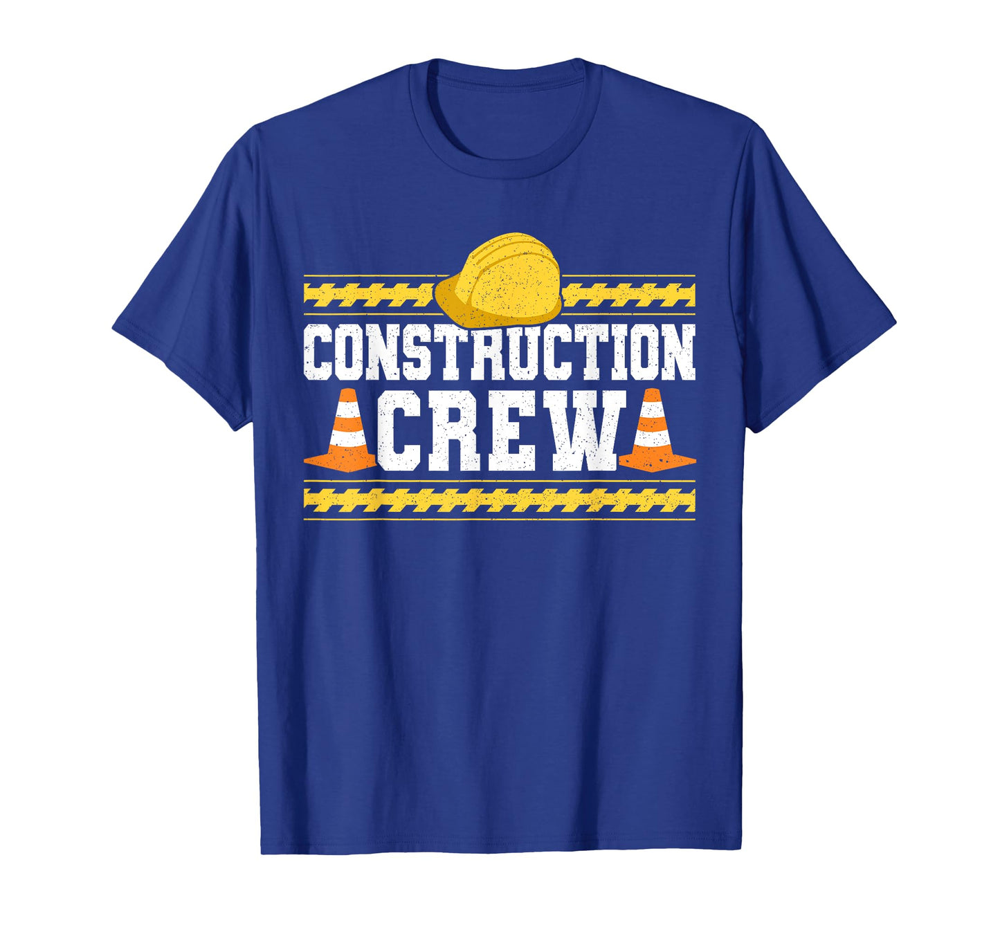 Construction Crew Highway Worker Birthday T-Shirt
