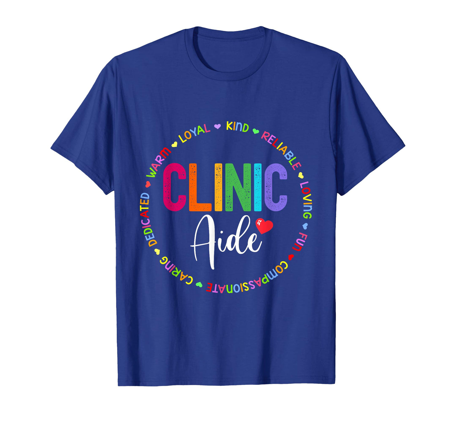 Clinic Aide For School Nurse Appreciation Week Back School T-Shirt