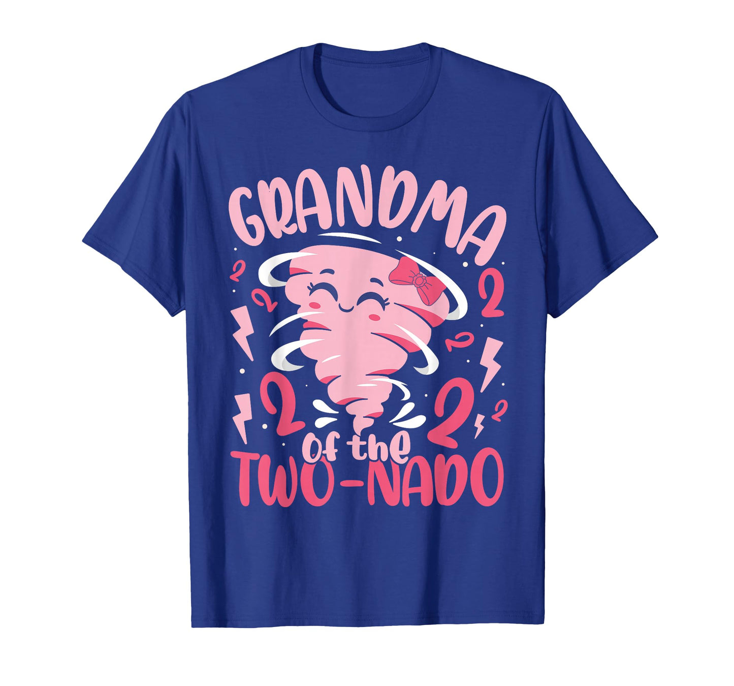 Grandma of the Two-nado Tornado Theme 2nd Birthday Party T-Shirt