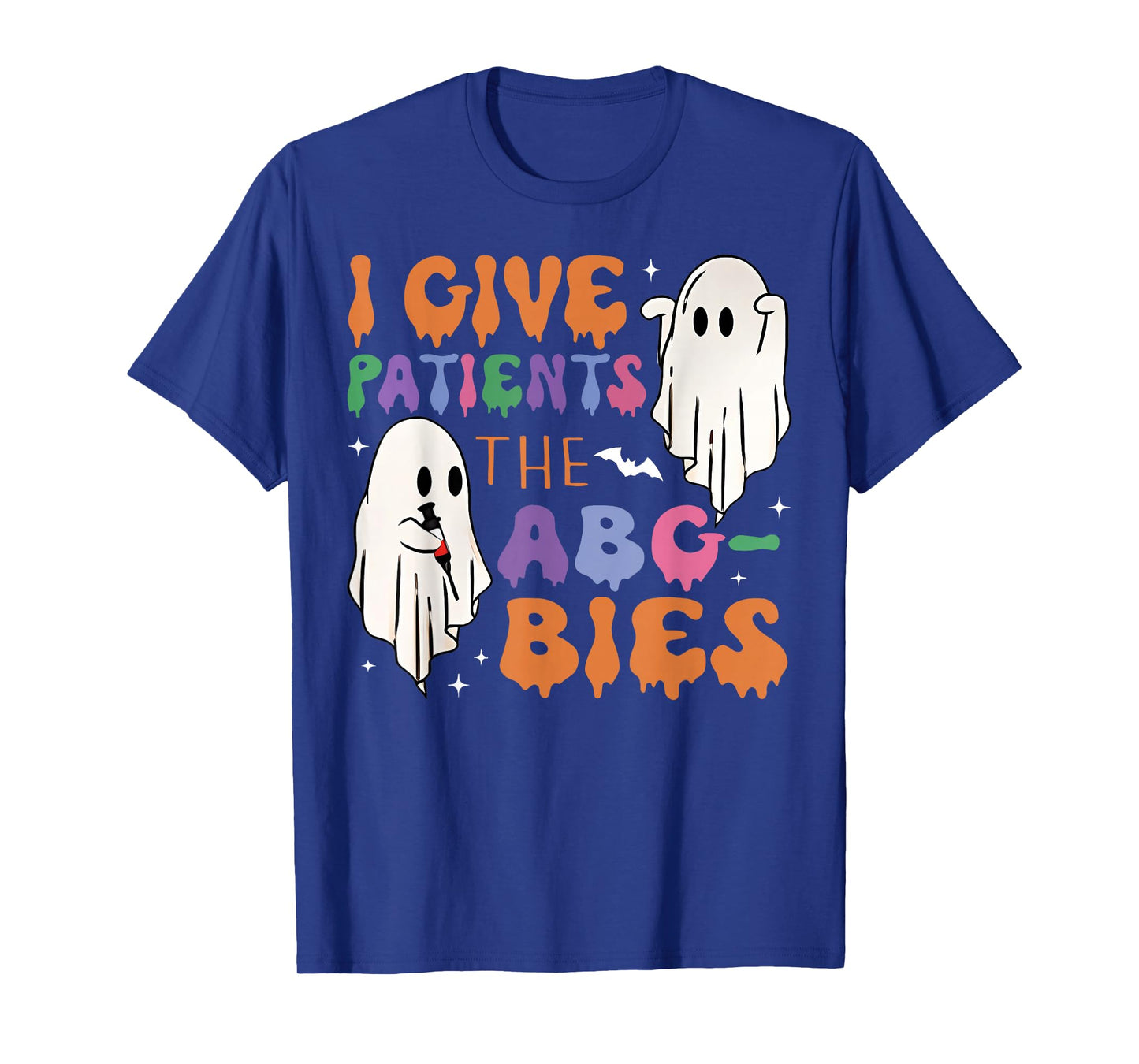 I Give Patients the ABG-bies Cute Ghost Halloween ICU Nurse T-Shirt