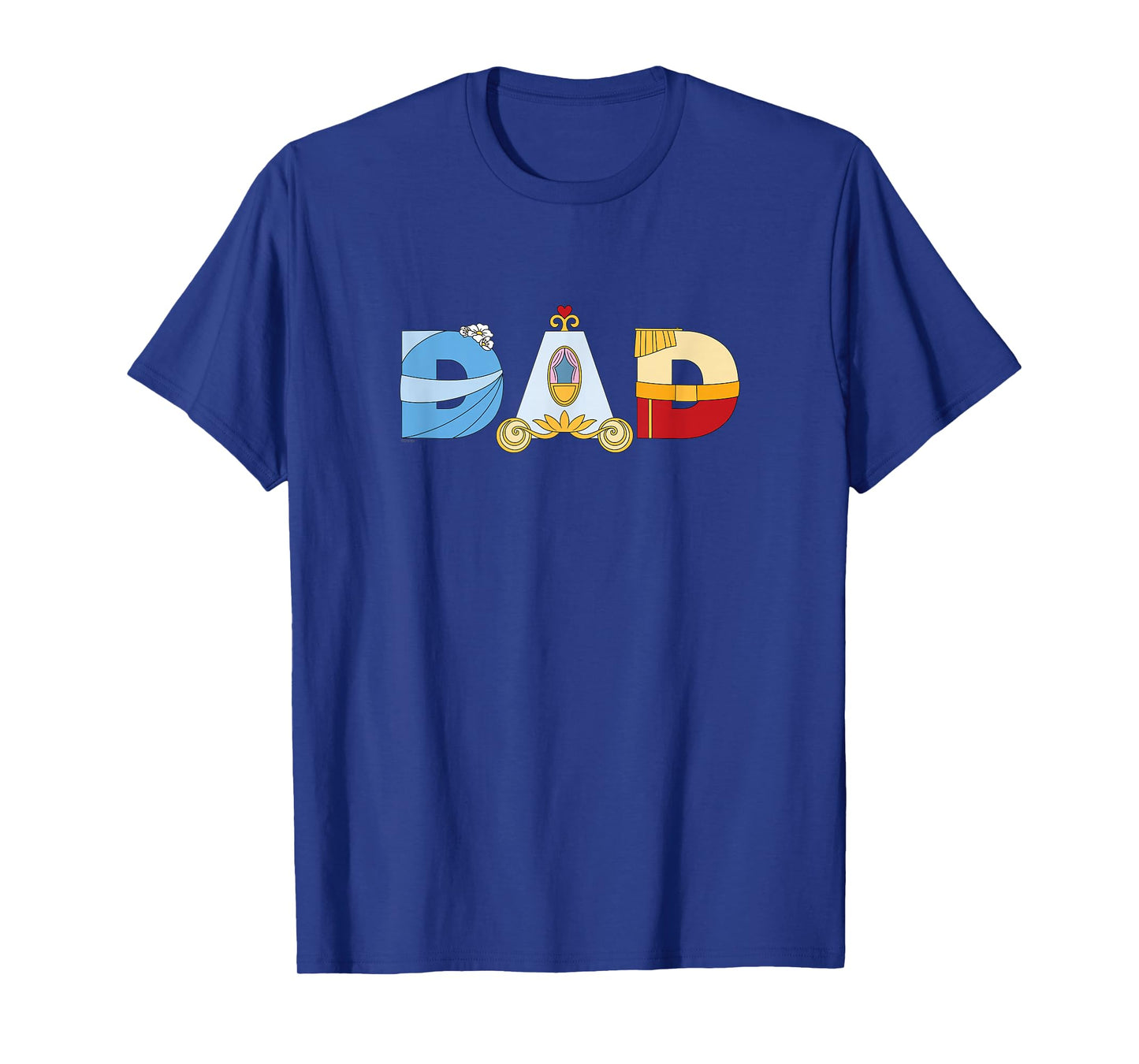 Disney Cinderella Letters Father’s Day Birthday Best Dad T-Shirt