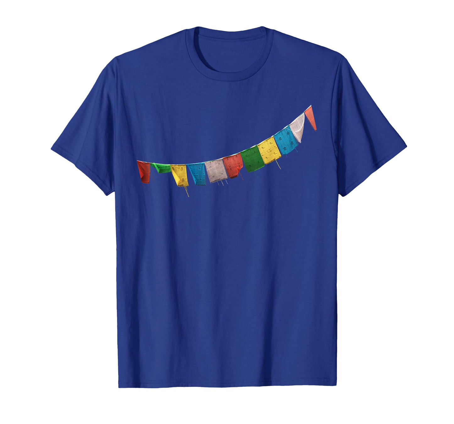 Tibetan Prayer Flag T-Shirt - Meditation & Qi Gong Shirt T-Shirt