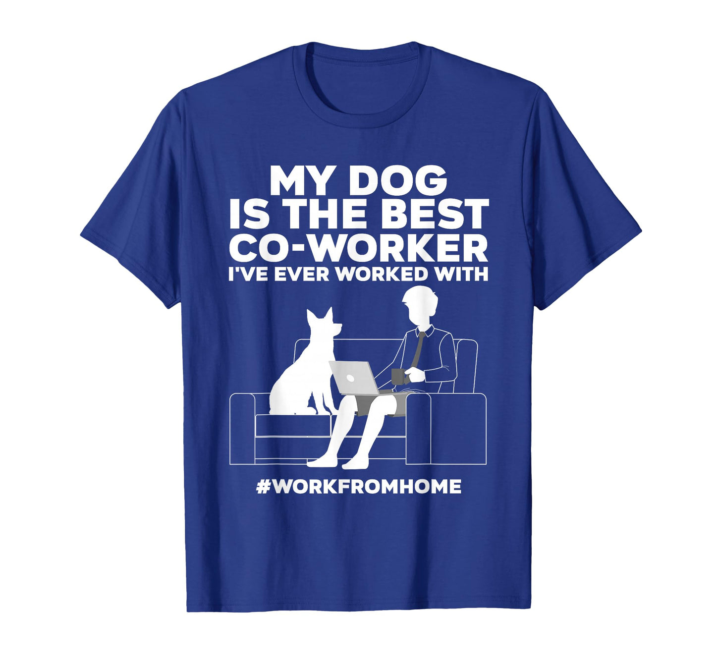 Cool Work From Home Art For Men Women WFH Working From Home T-Shirt