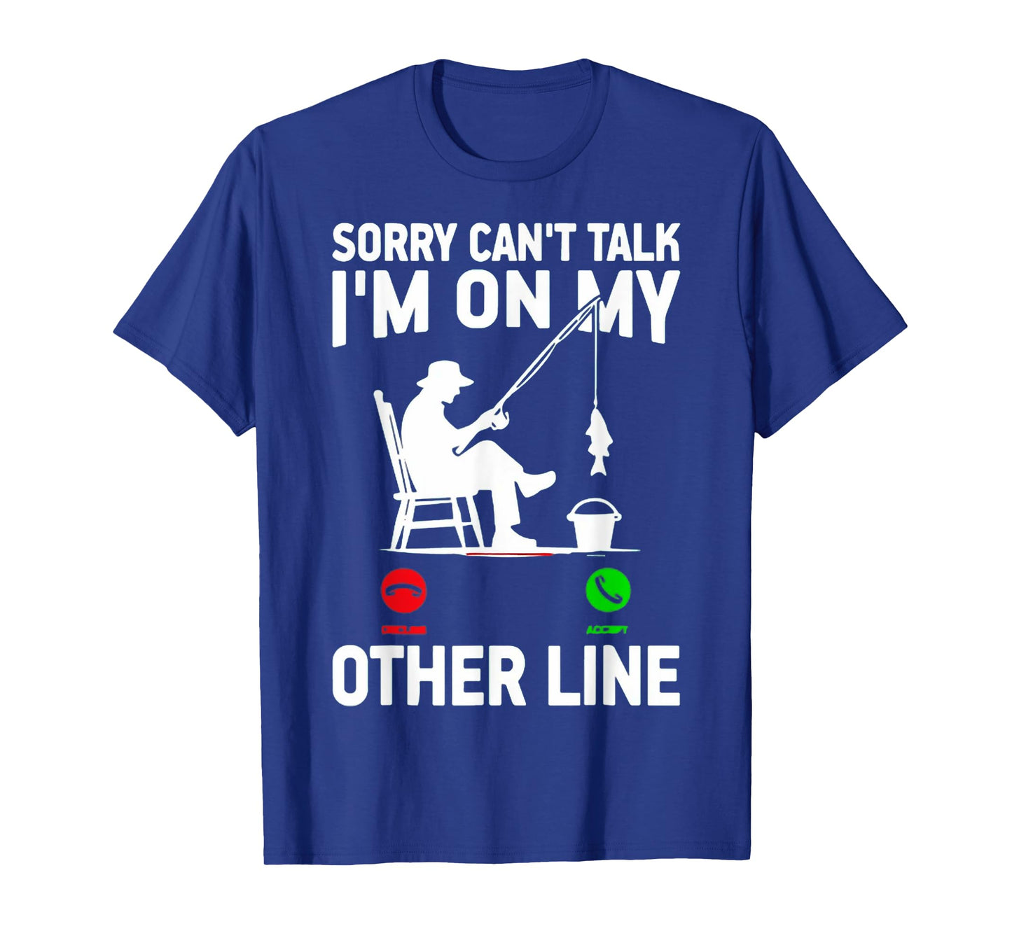 Fishing Dad Men Funny Reel Cool Fish Bass Fishing T-Shirt