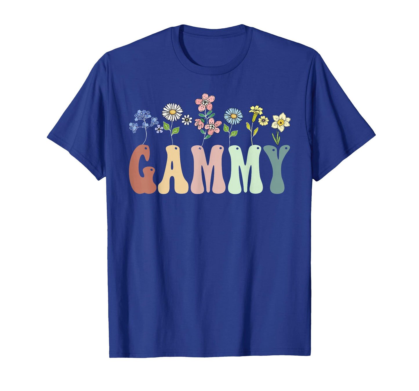 Gammy Gifts Women Wildflower Floral Design Gammy T-Shirt