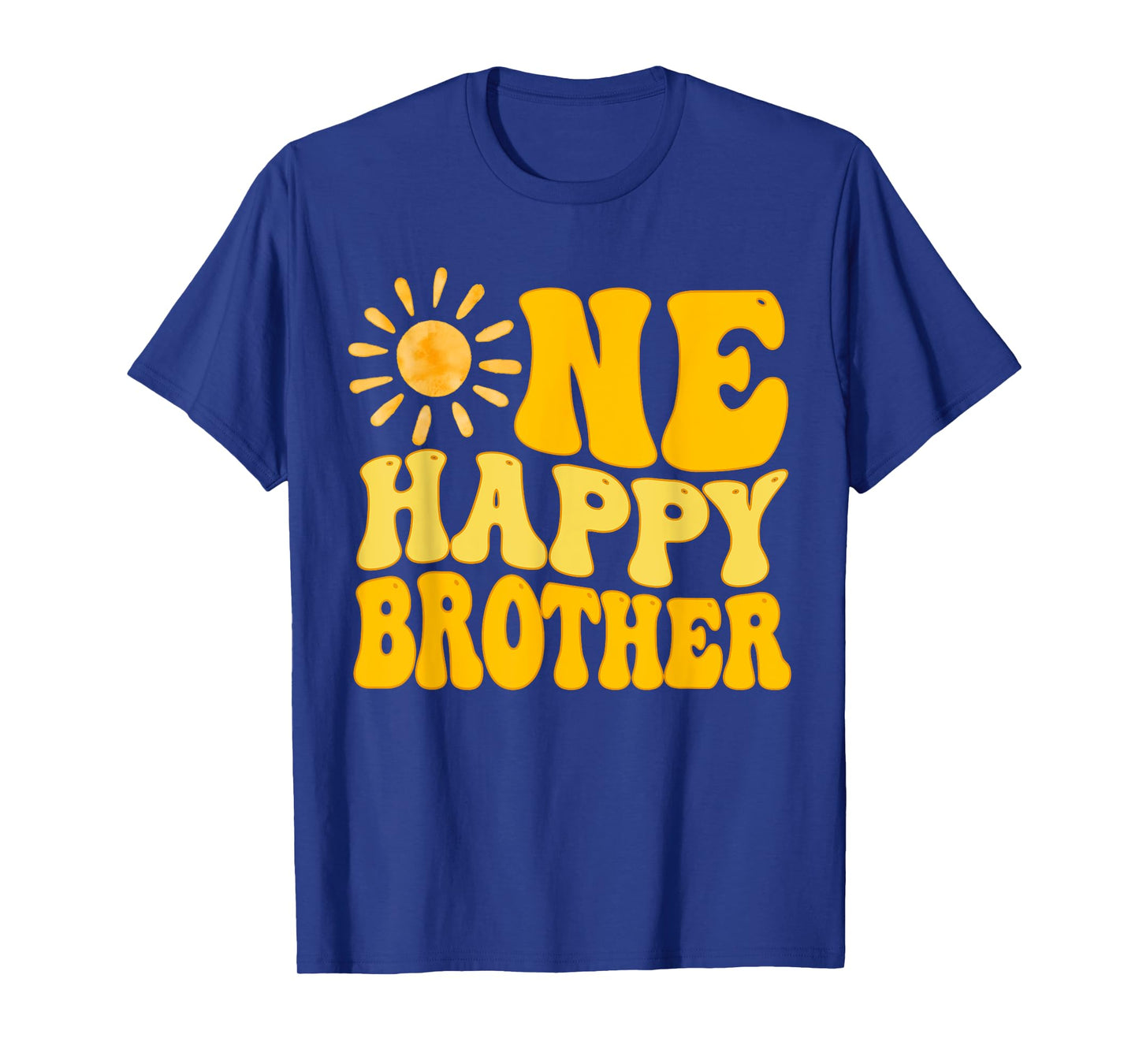 One Happy Brother of The Birthday First Trip Around The Sun T-Shirt