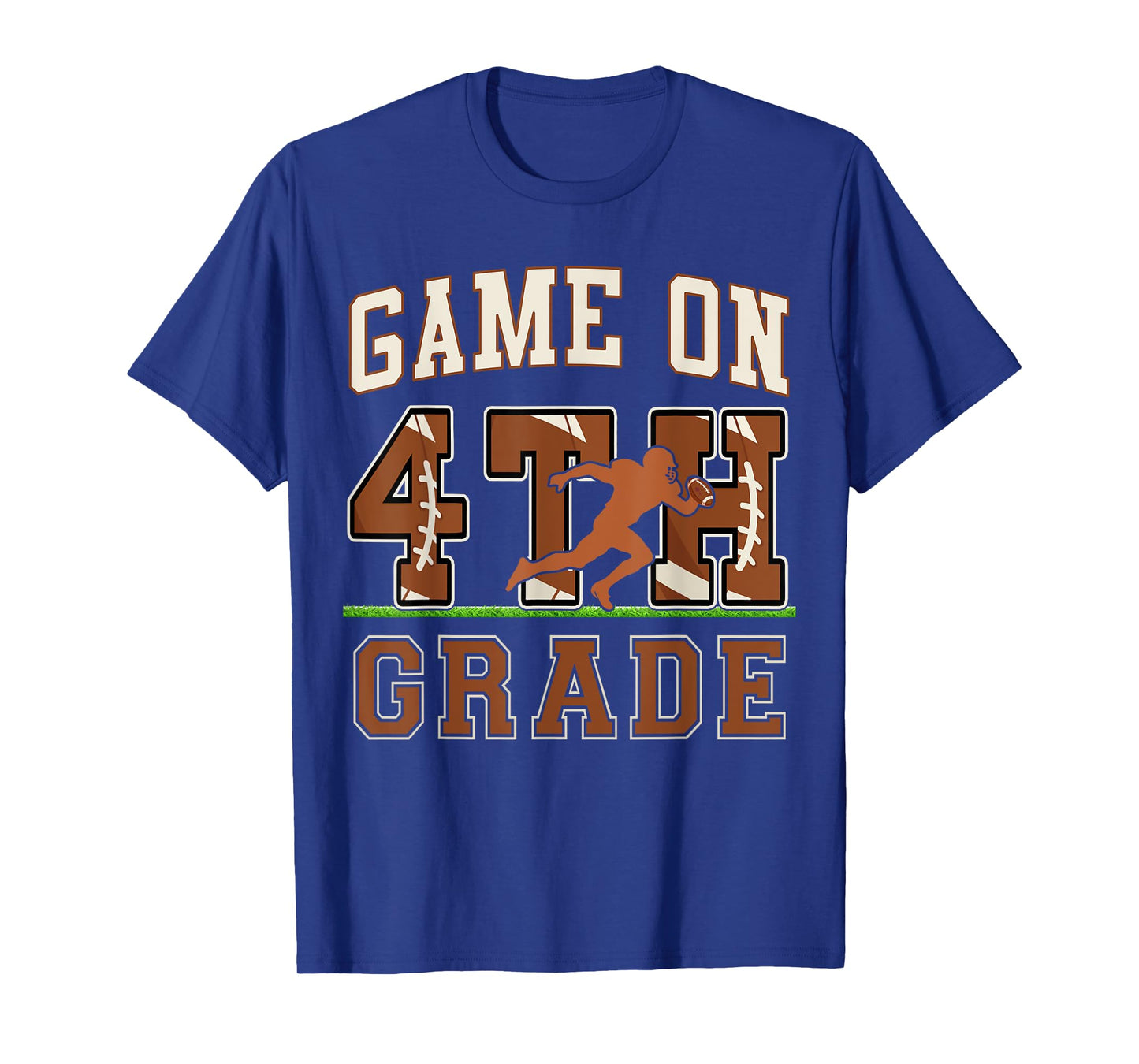 First Day of 4th Grade Boys Football Game On Fourth Grade T-Shirt
