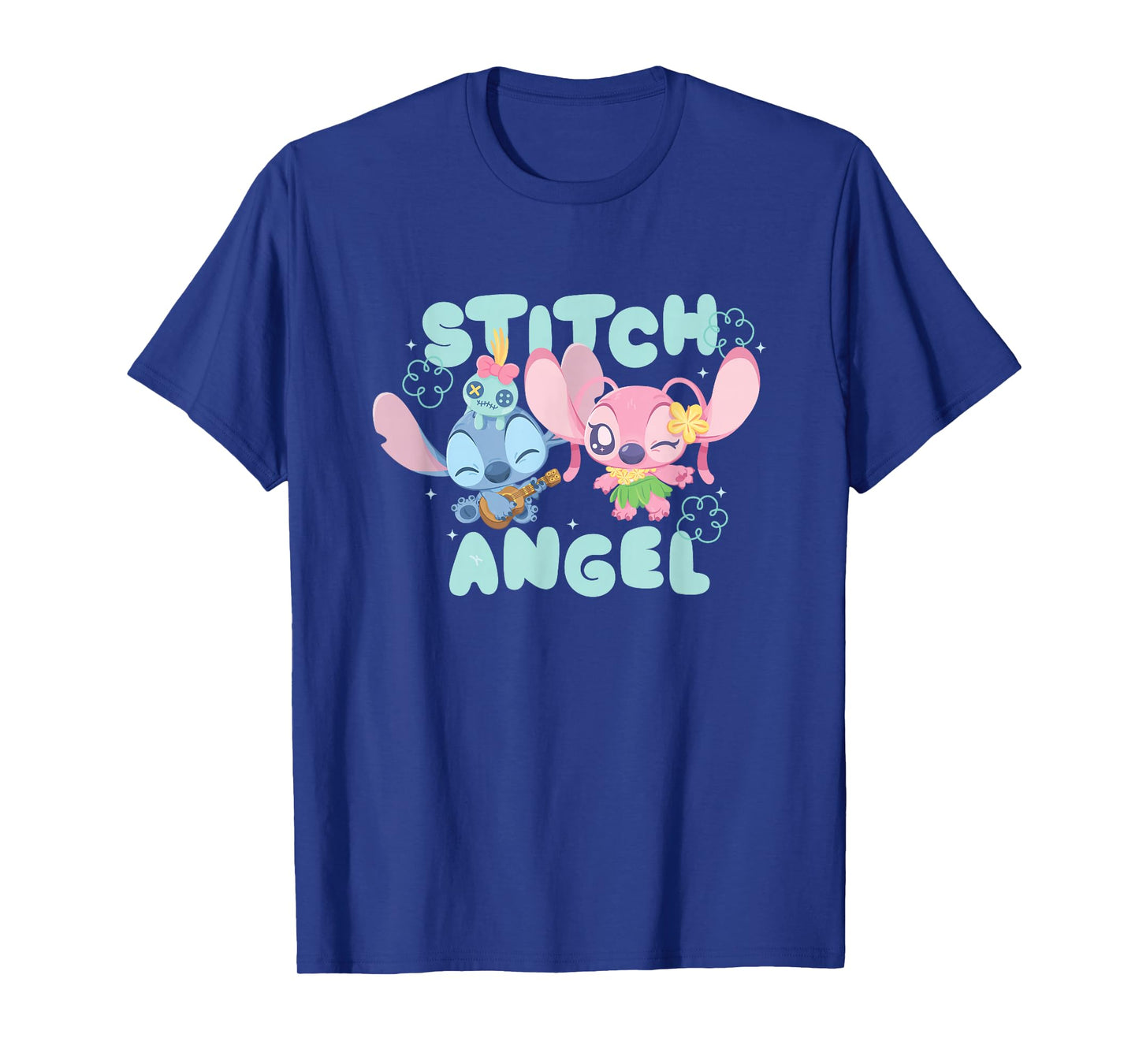 Disney Lilo & Stitch Tropical Fun Angel & Stitch T-Shirt