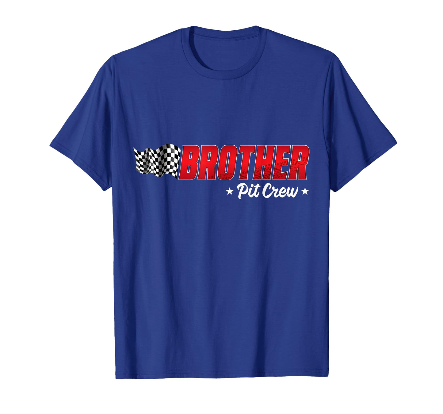 Brother Pit Crew Race Car Birthday Family Racing Boys T-Shirt