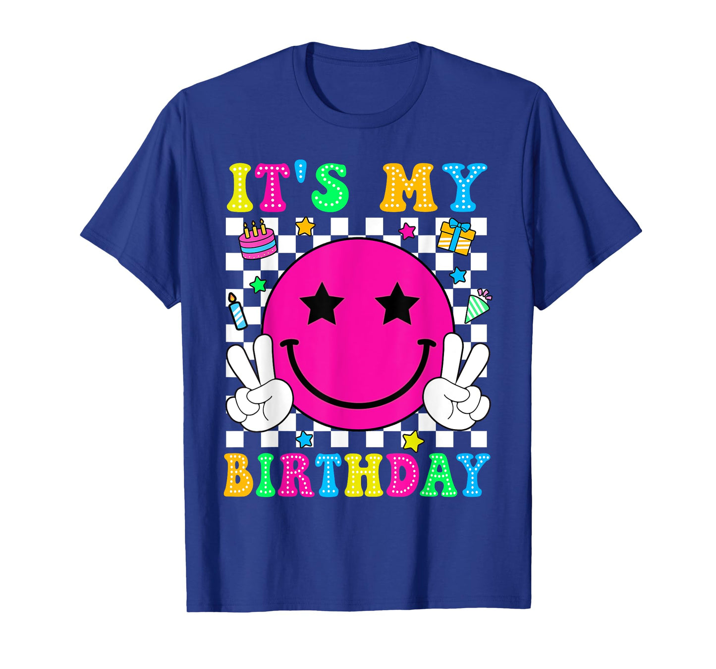 Birthday Party Groovy It’s My Birthday Men Women Teens Kids T-Shirt