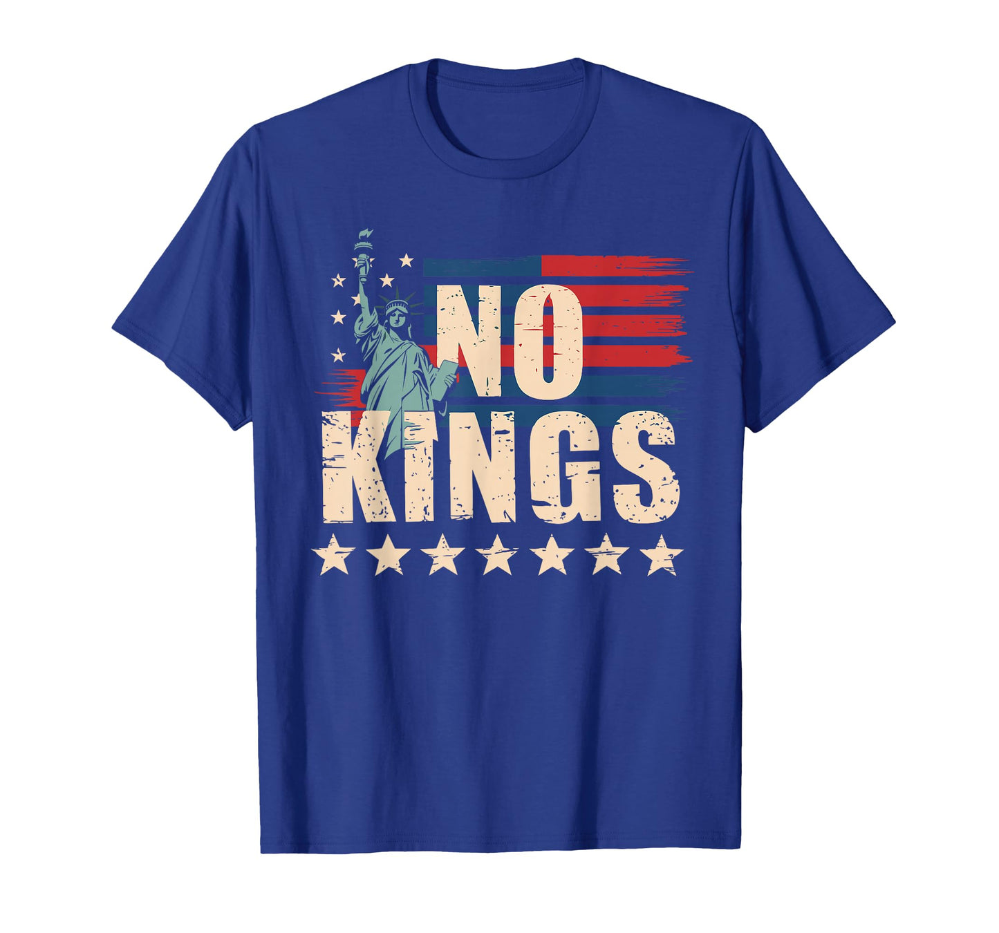 No Kings in America Statue of Liberty 1776 October 18 T-Shirt