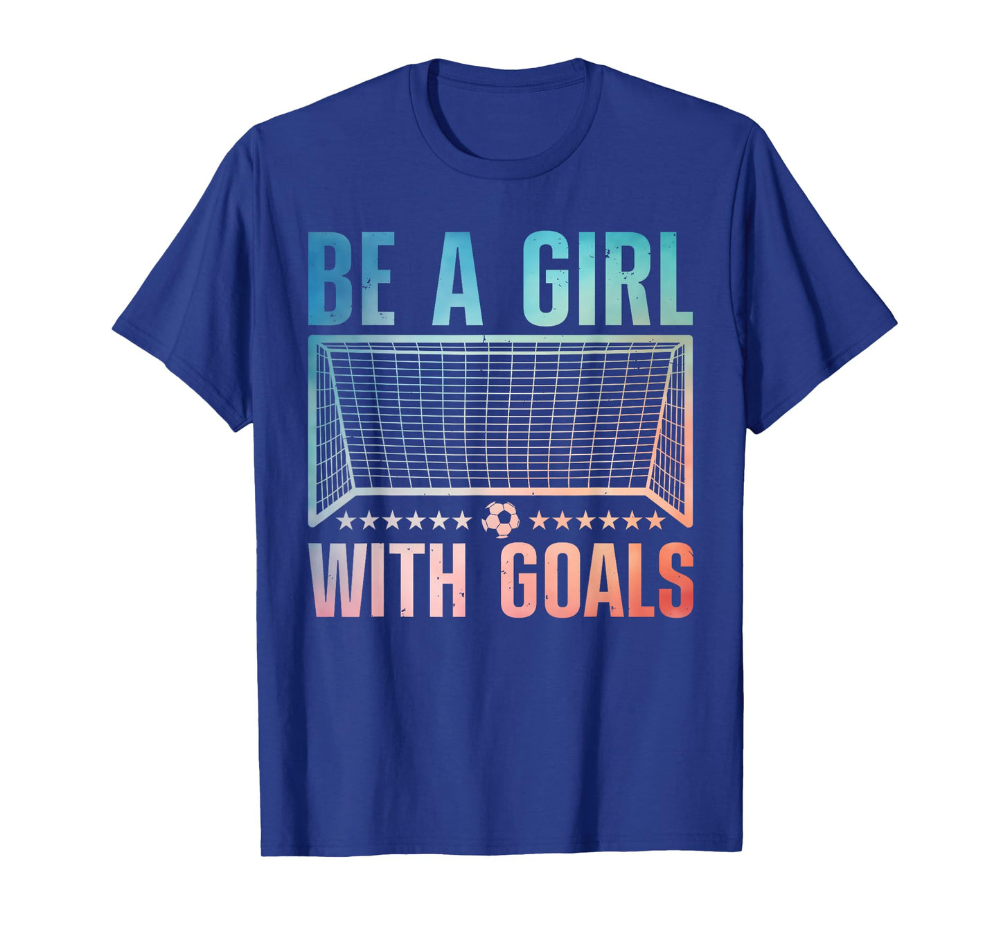 Funny Soccer Art For Women Girls Soccer Player Soccer Lover T-Shirt