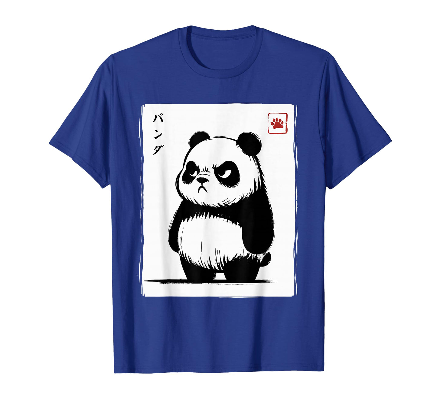 Kawaii Panda Ink Japanese Art Men Women Kids Funny Panda T-Shirt