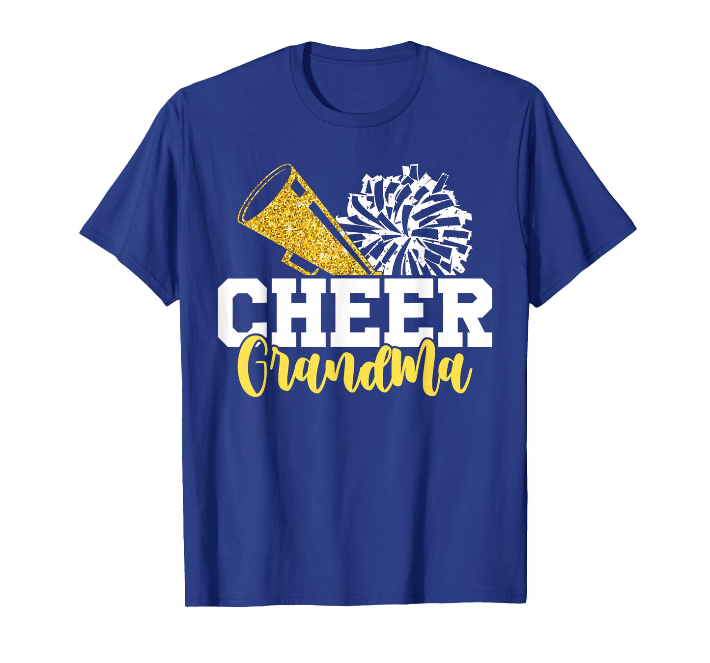 Cheer Grandma Hearts Cheerleading Grandmother T-Shirt