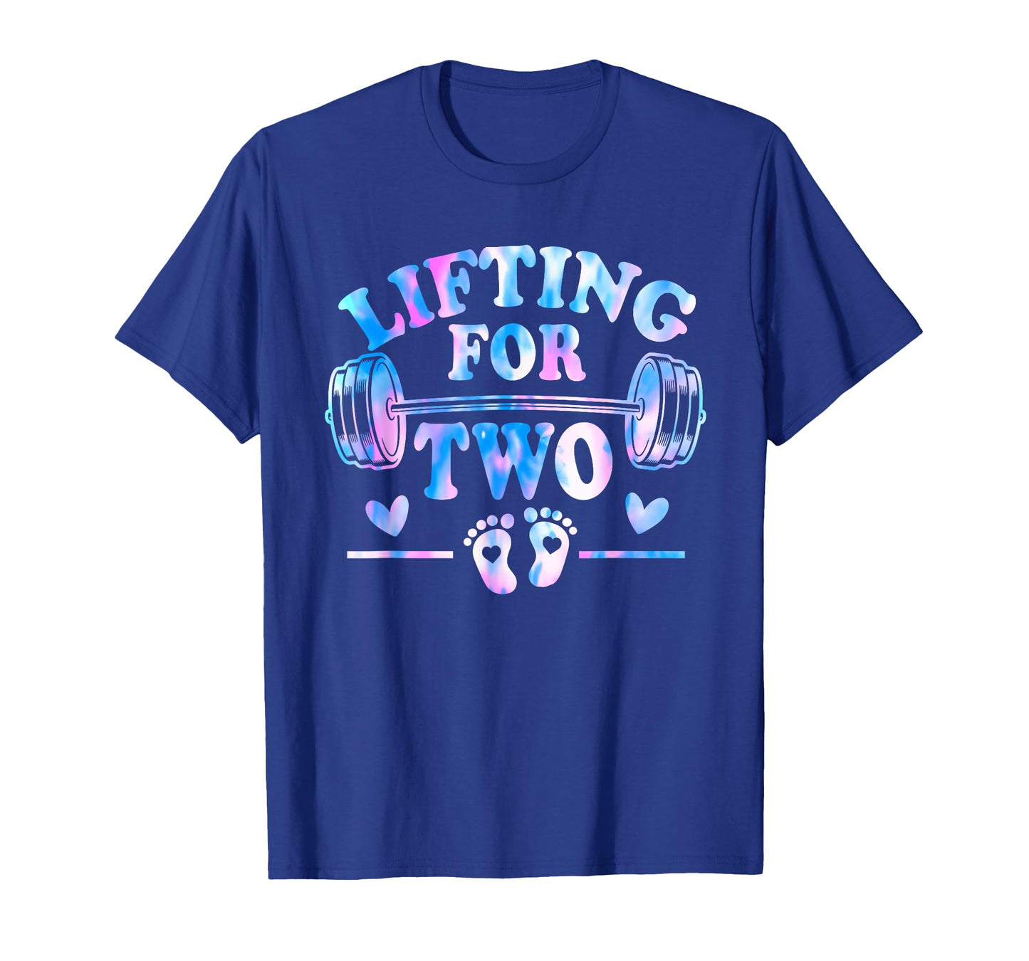 Lifting For Two Pregnancy Gym Fitness Workout Expecting Mom T-Shirt